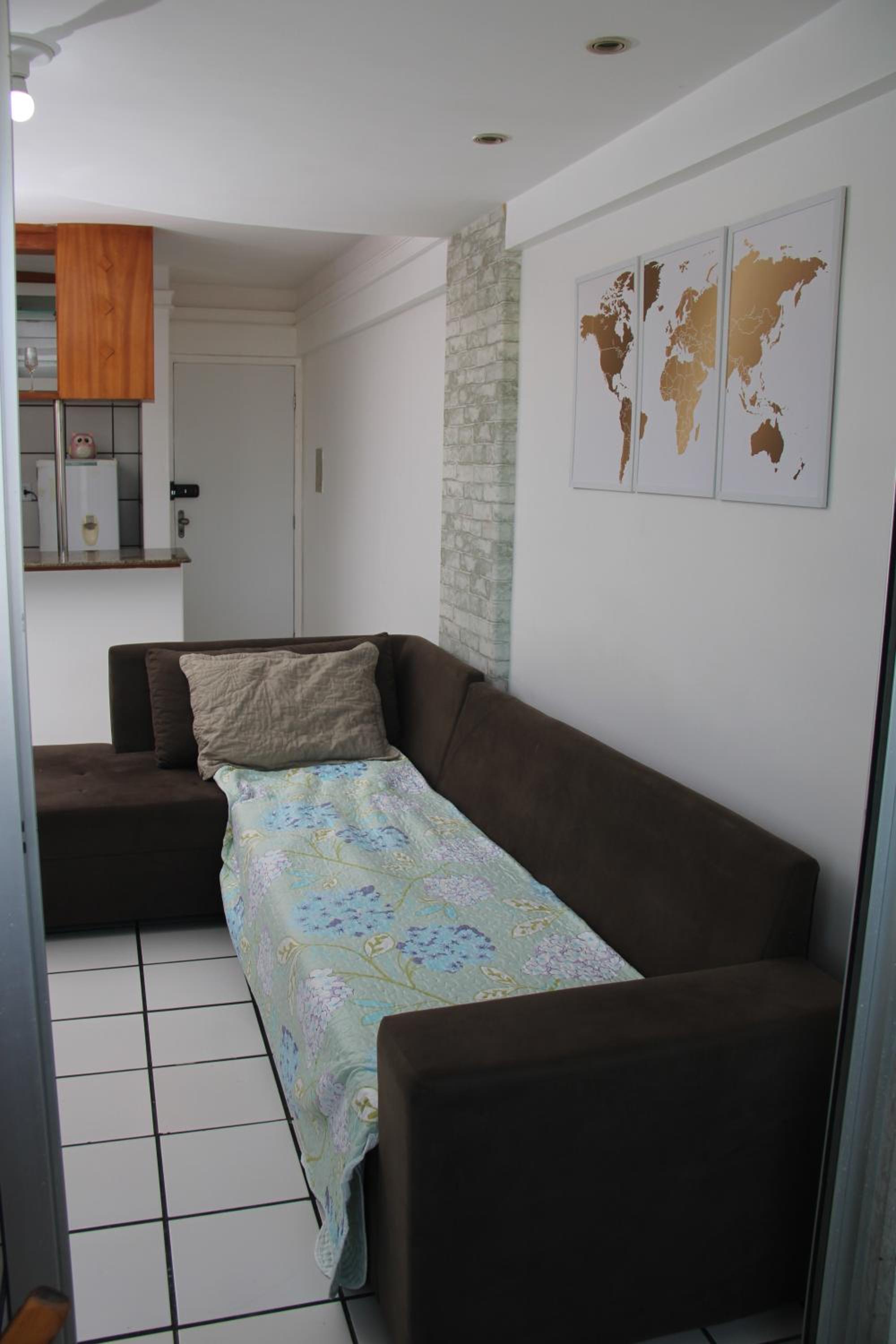 Apartamento Praia de Iracema com vista mar