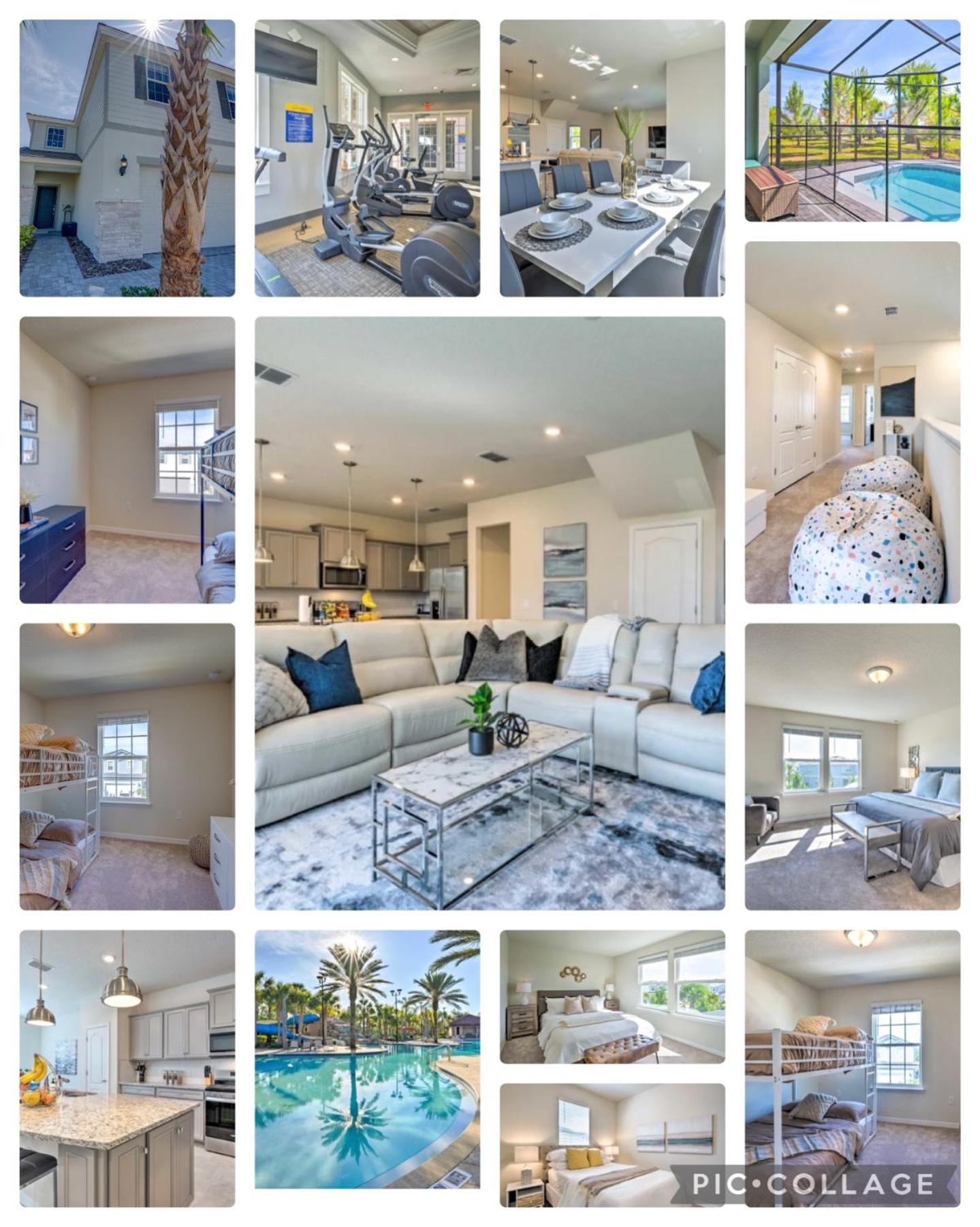 5 Bedroom Private Pool Home 15 Min to Disney World, Davenport