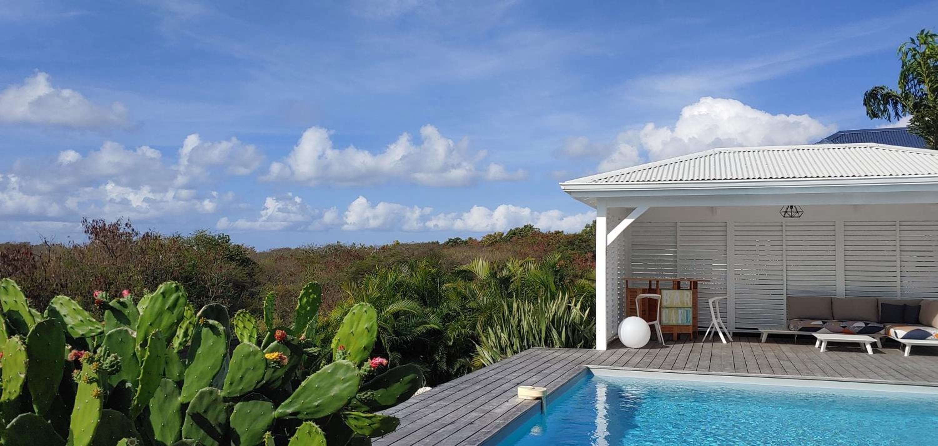 Villa Fleur de Goyave - Très bien ventilée - Vue dégagée view 3