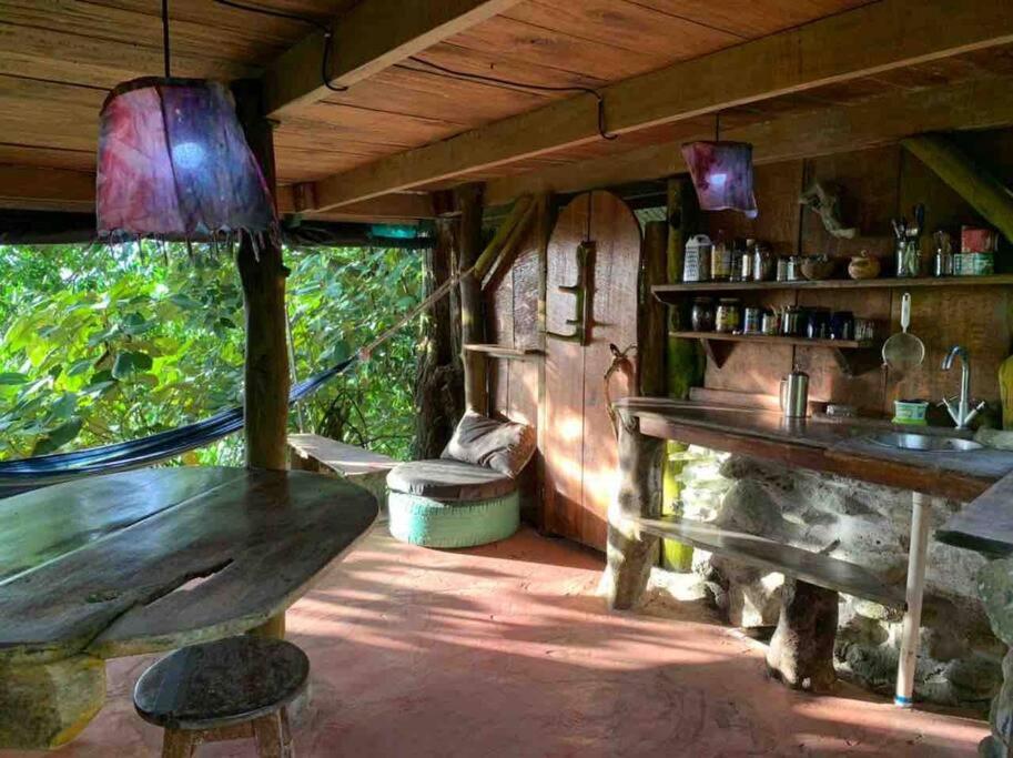 Rustic Cabin in Pavones surf brake