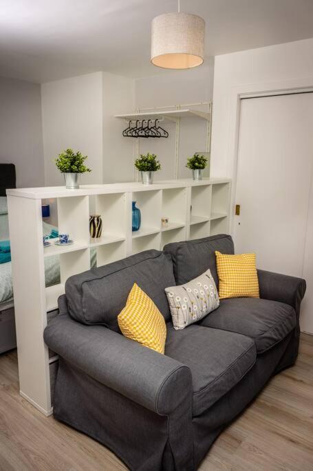 Modern bright studio apartment in south Glasgow view 2
