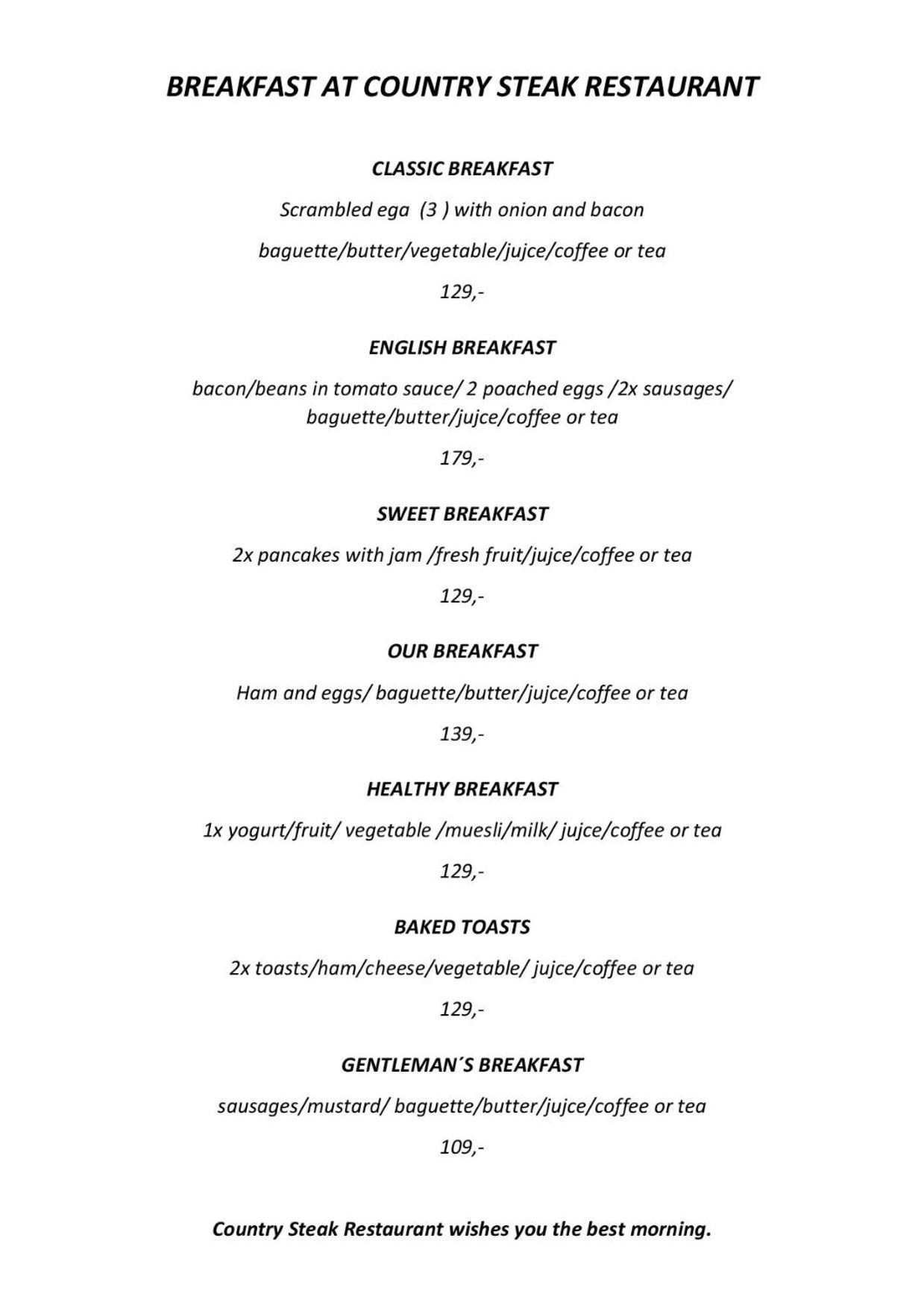 Penzion Country Steak Restaurant