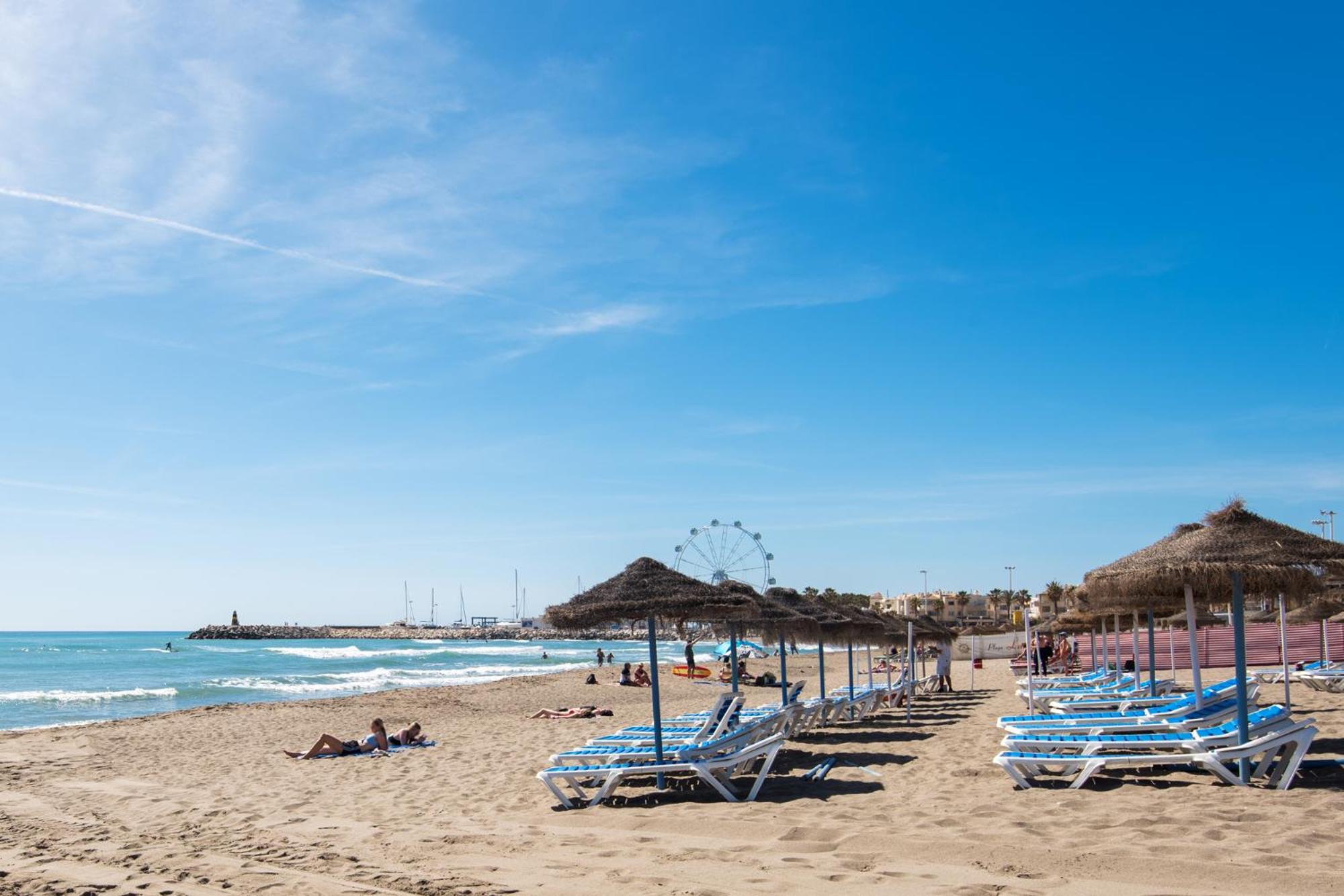 ALOHA MARINA Private APARTMENT 1st line Ocean Beach CARIHUELA