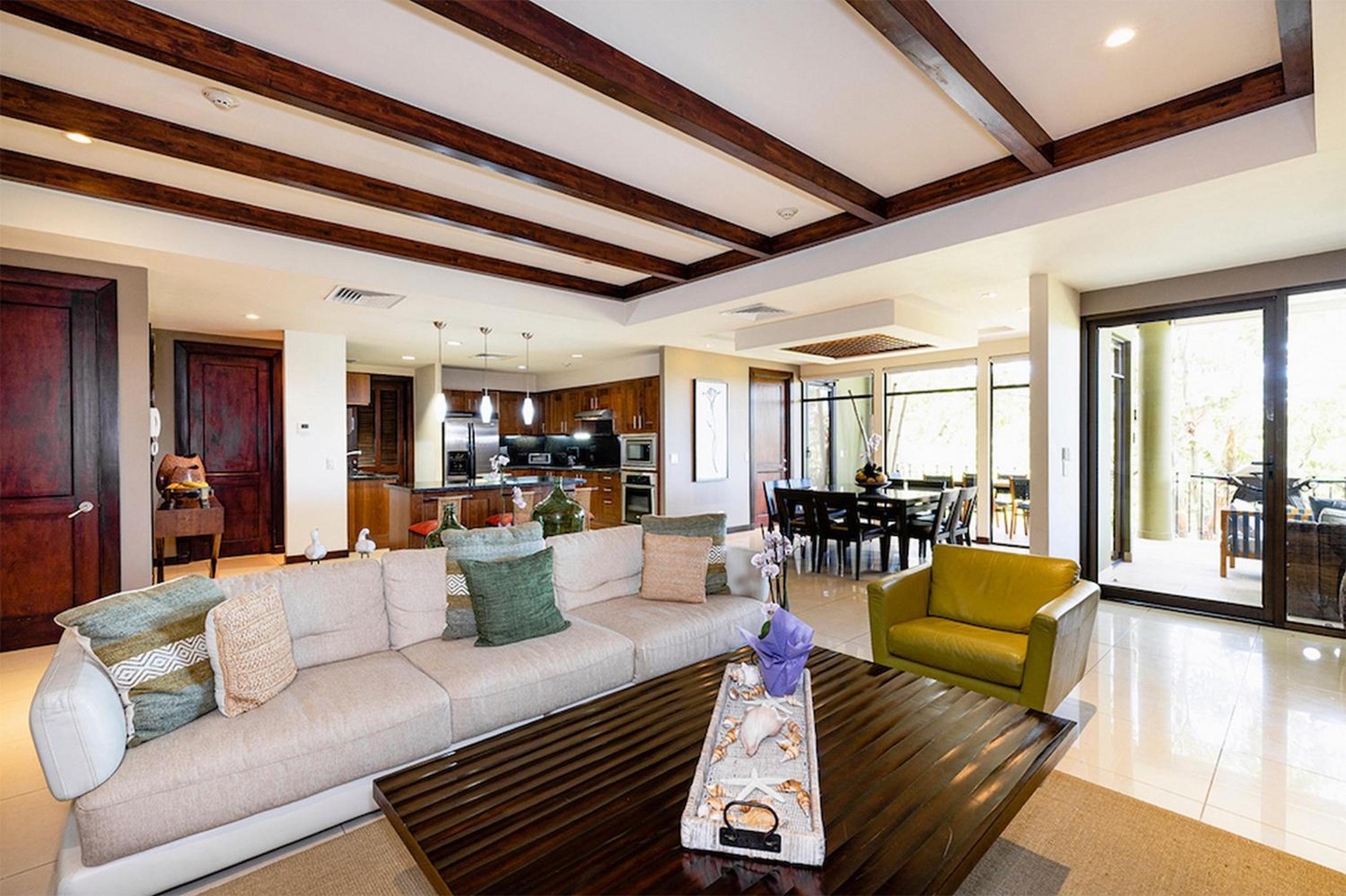Modern 3BR Condo with Partial Ocean View - Carao - Reserva Conchal Golf Resort