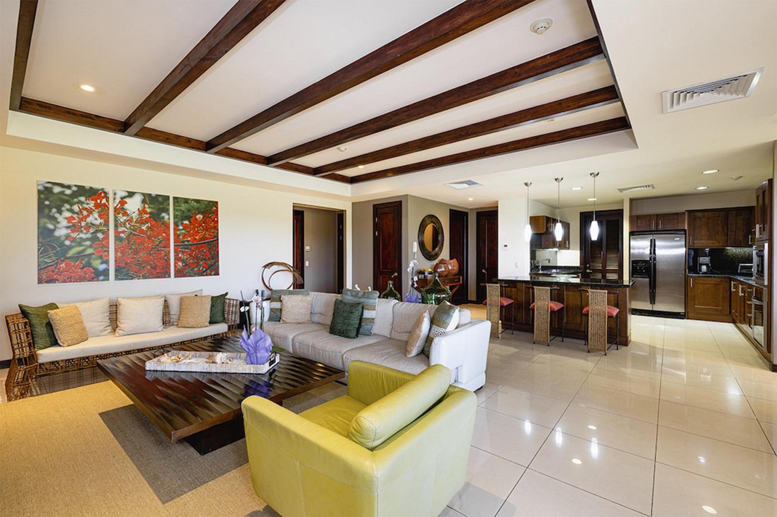 Modern 3BR Condo with Partial Ocean View - Carao - Reserva Conchal Golf Resort