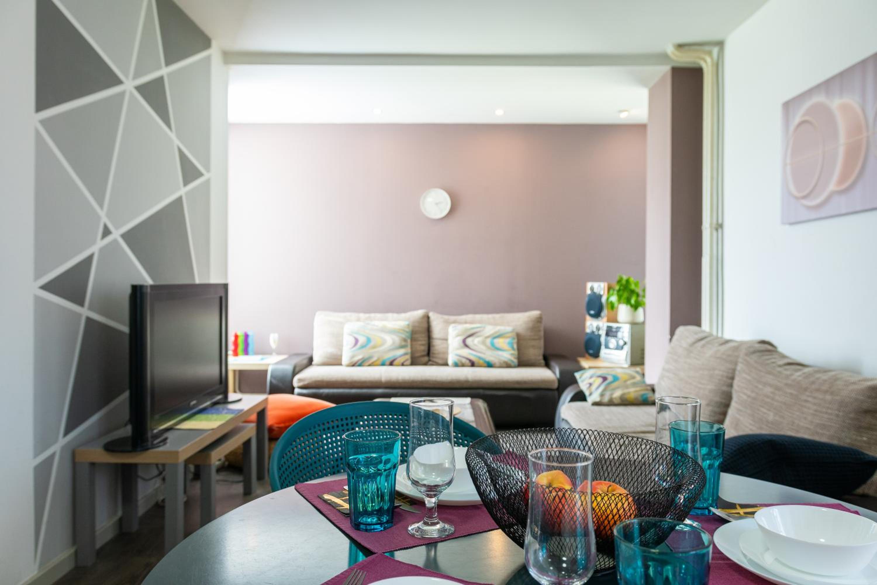 Modern Karpos Apartments view 2