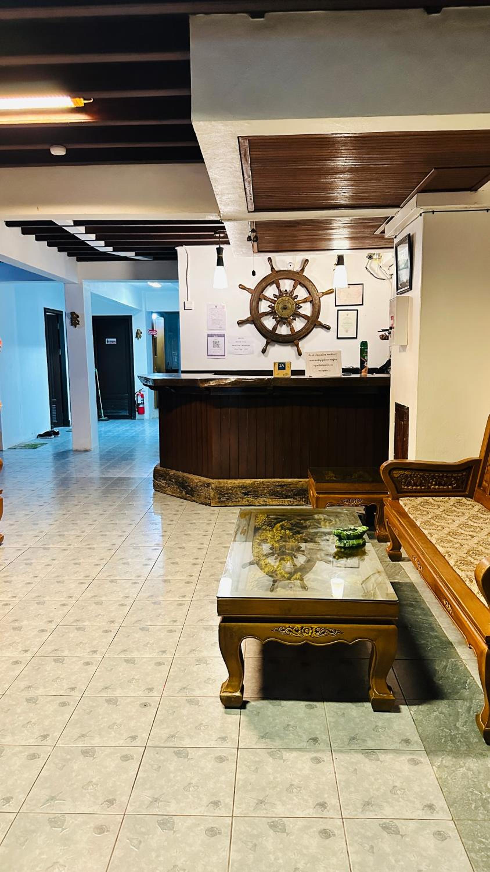 hotel reception