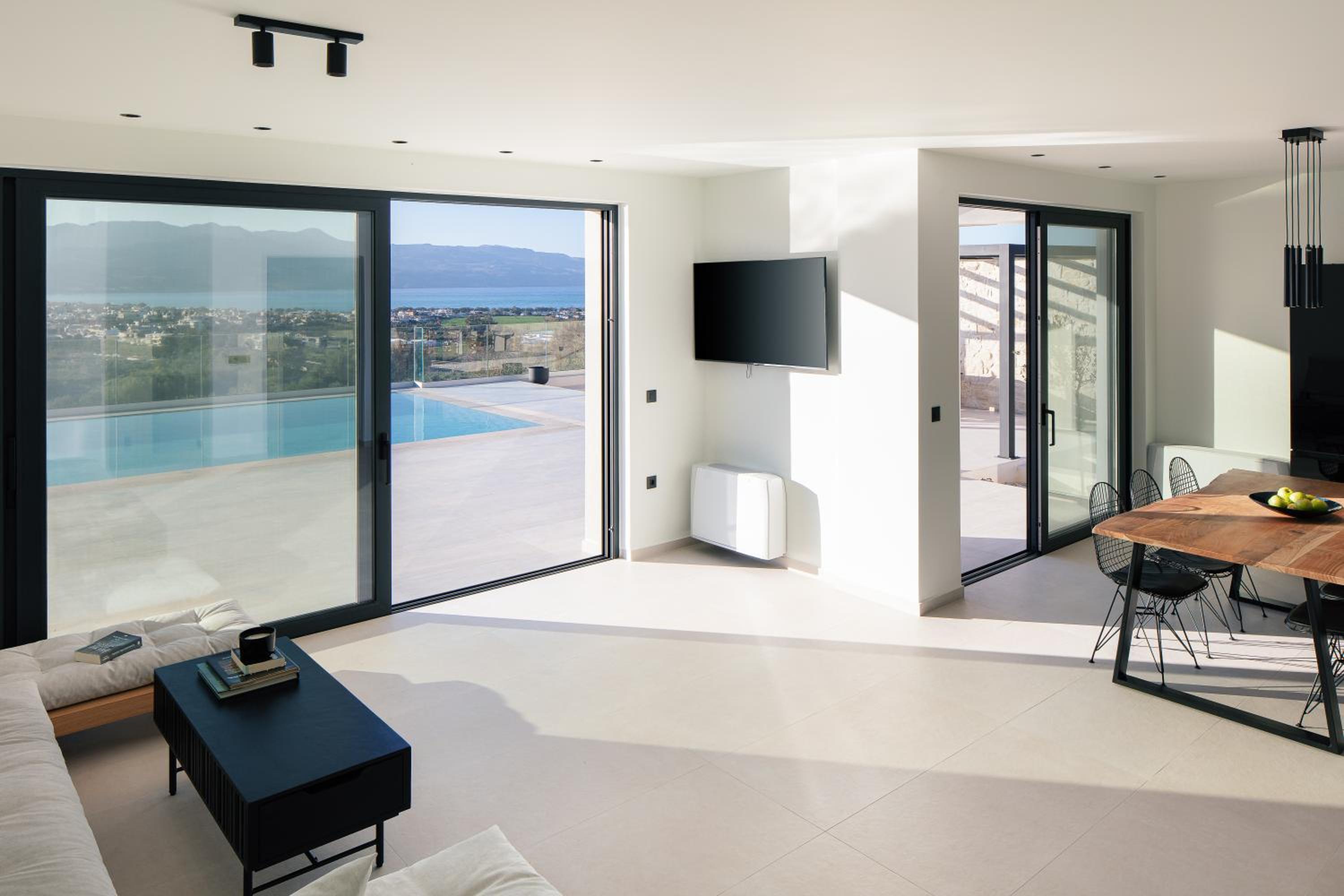Villa Kafkales Maleme - Heated Pool view 3