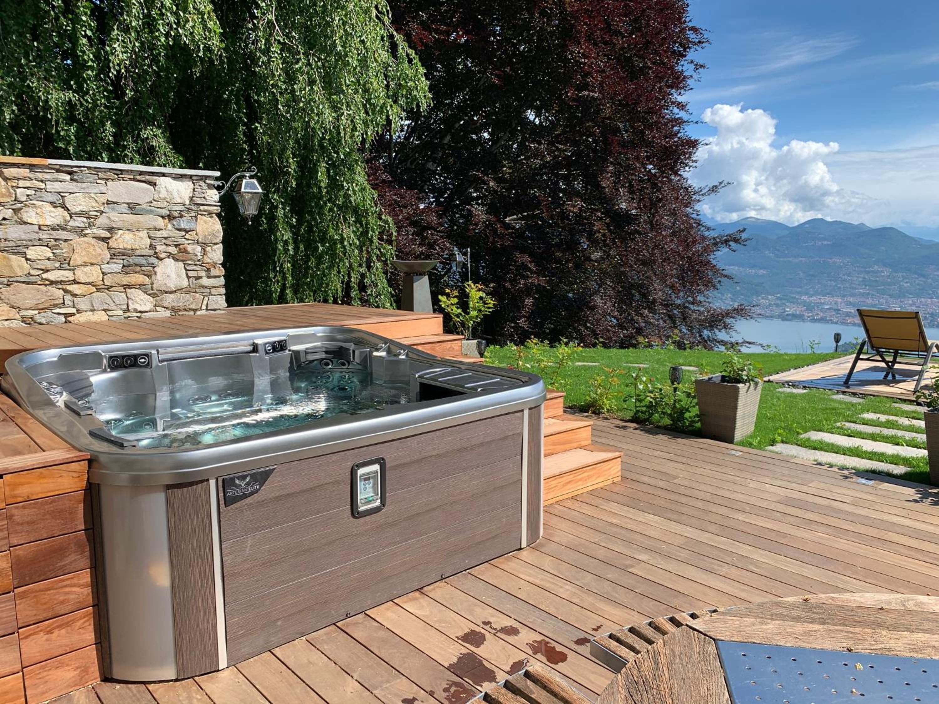 Private Luxury Spa & Silence Retreat with Spectacular View over the Lake Maggiore view 3