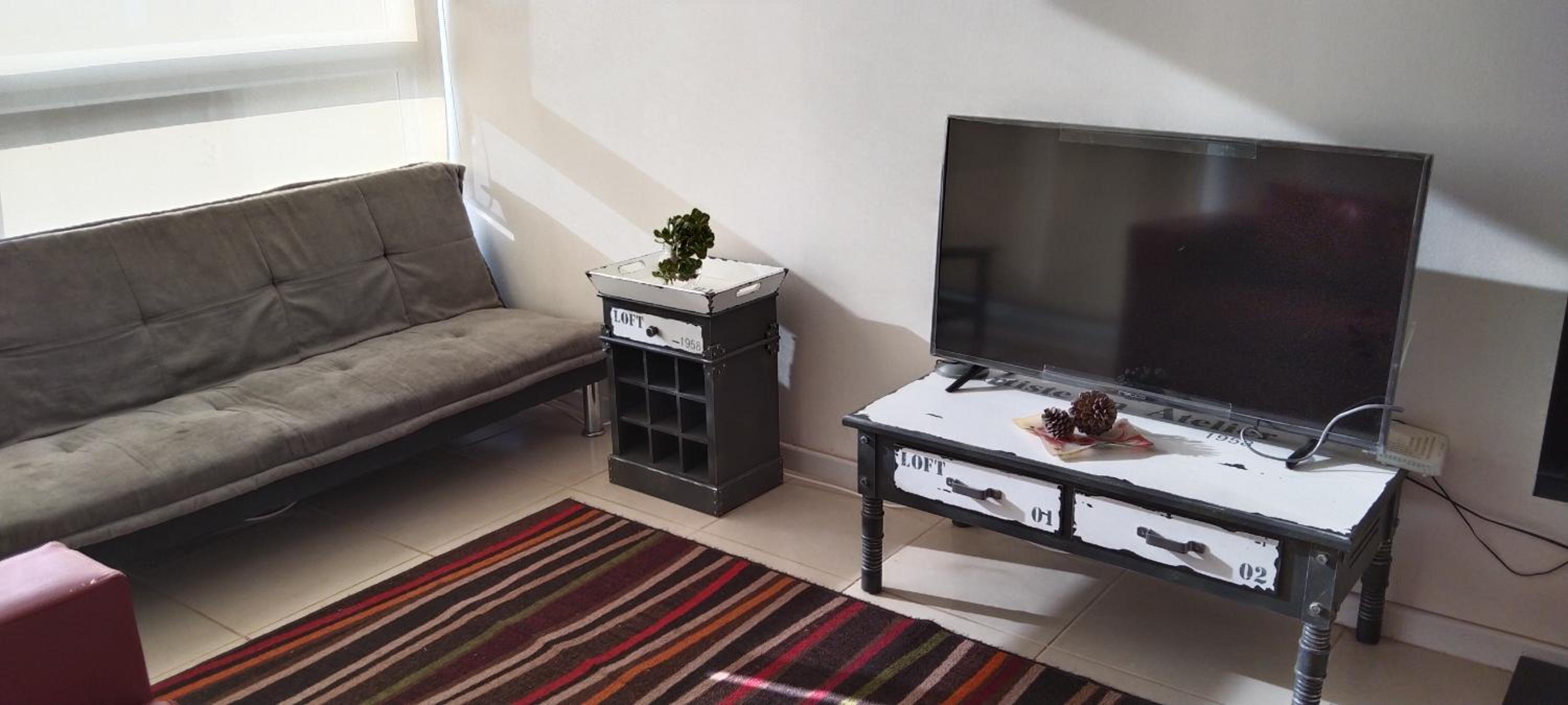 Departamento amplio y cómodo en Lomas de Papudo I, 2D 1B, para 4 personas, cercano a la playa