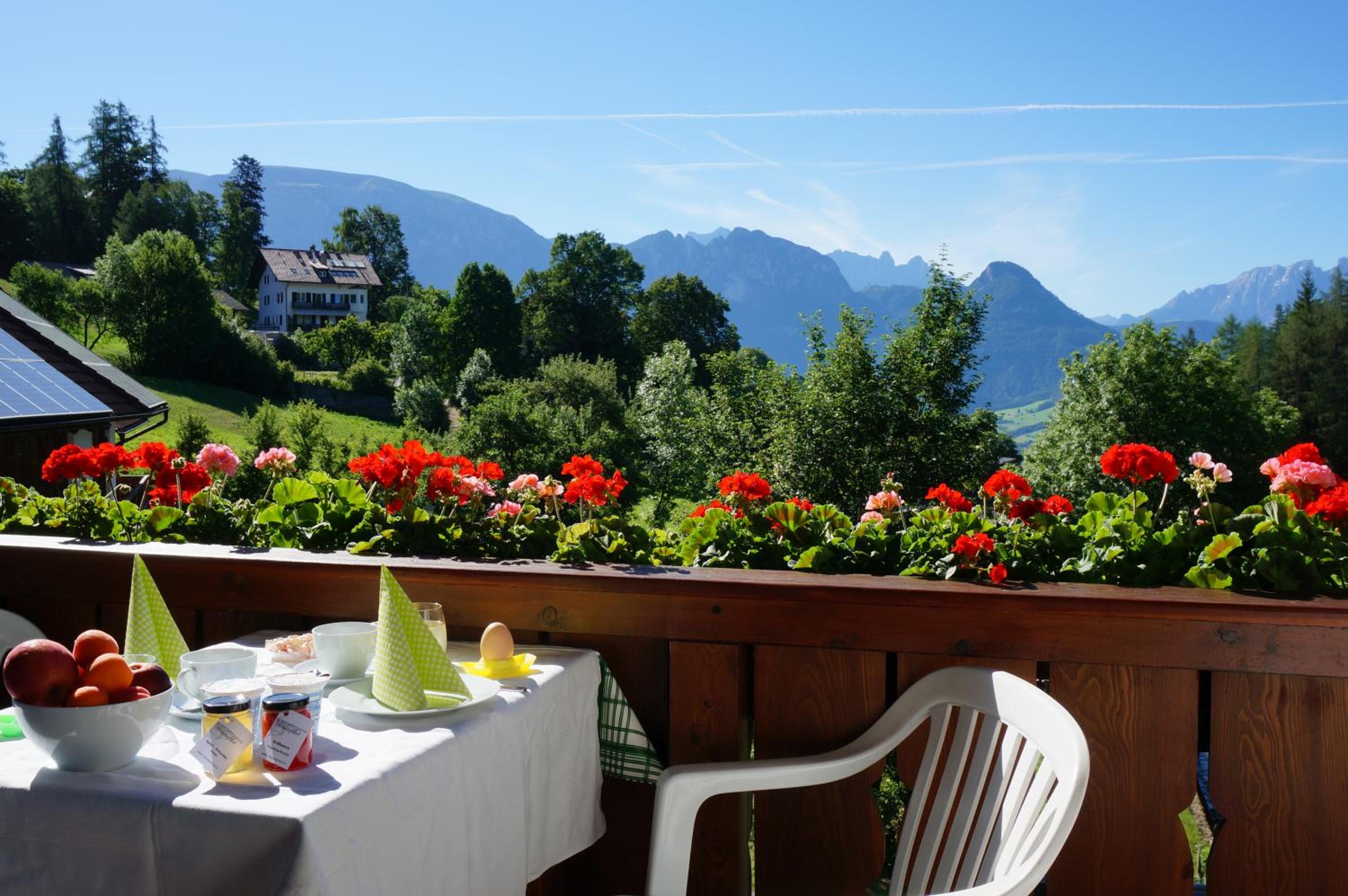 Ferienwohnung Marienkäfer Rückzugsort inmitten der Natur mit Bergblick