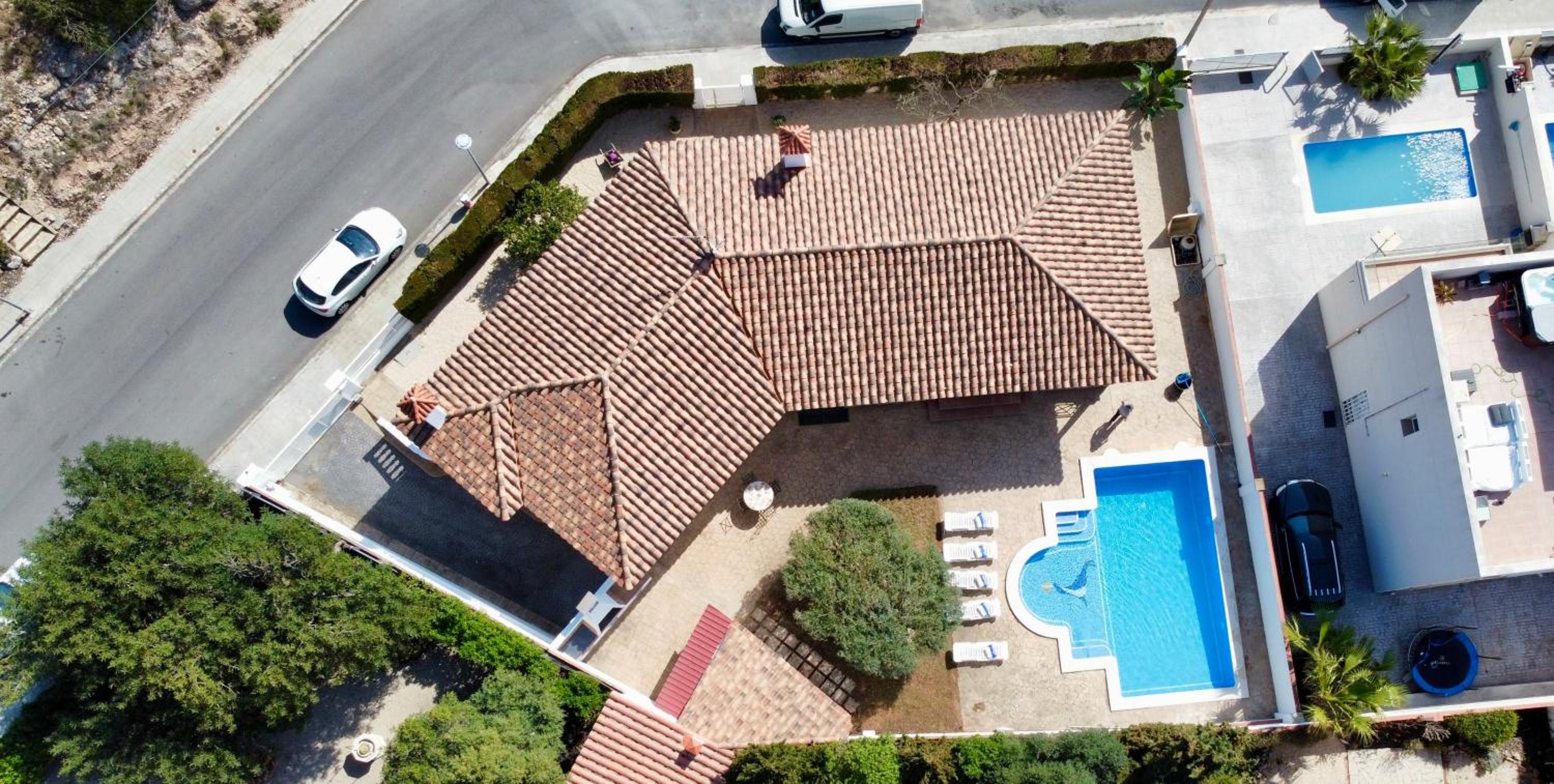 Arenda Mara villa con piscina privada jardín