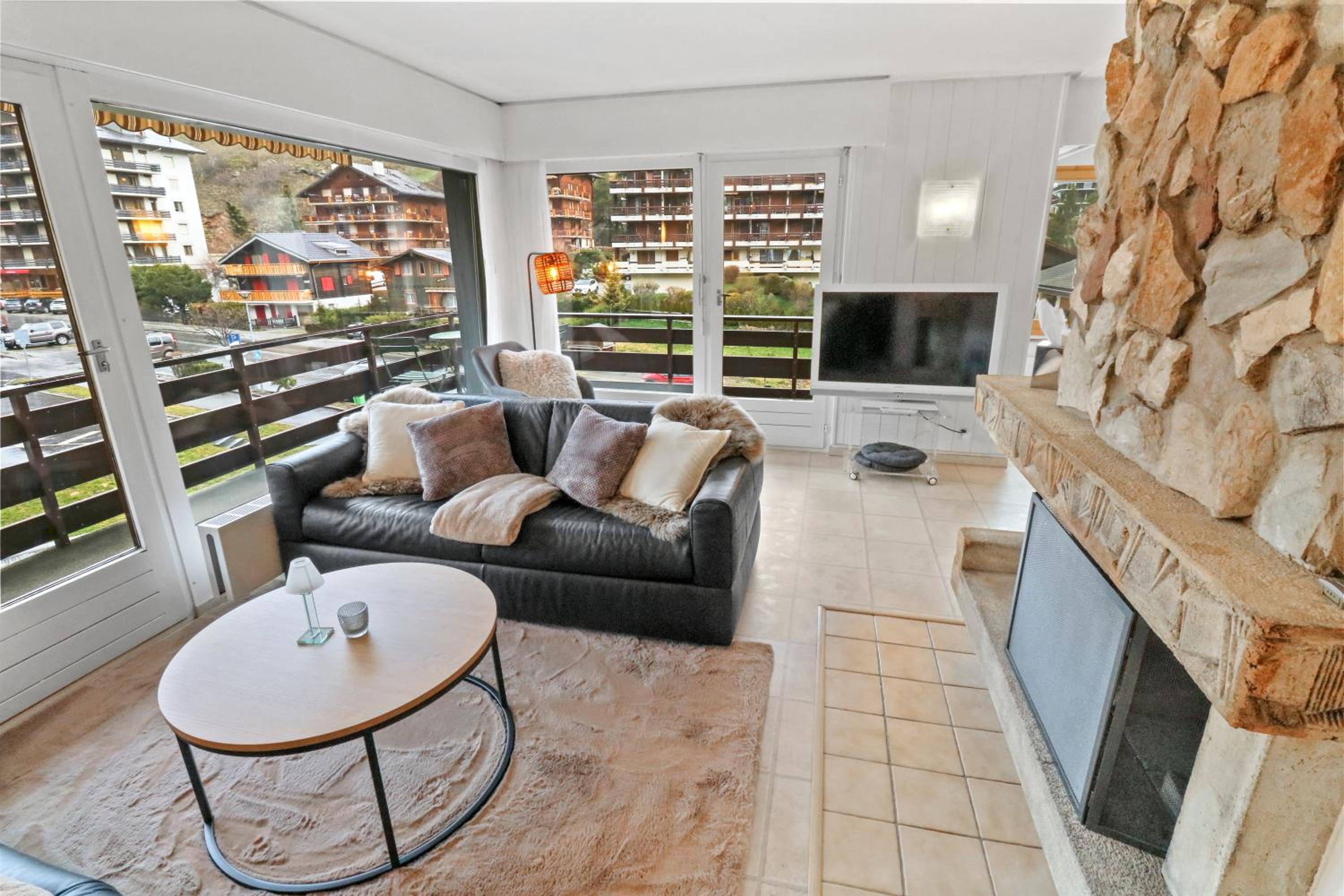 Appartement au coeur de Nendaz - 6 pers - balcon