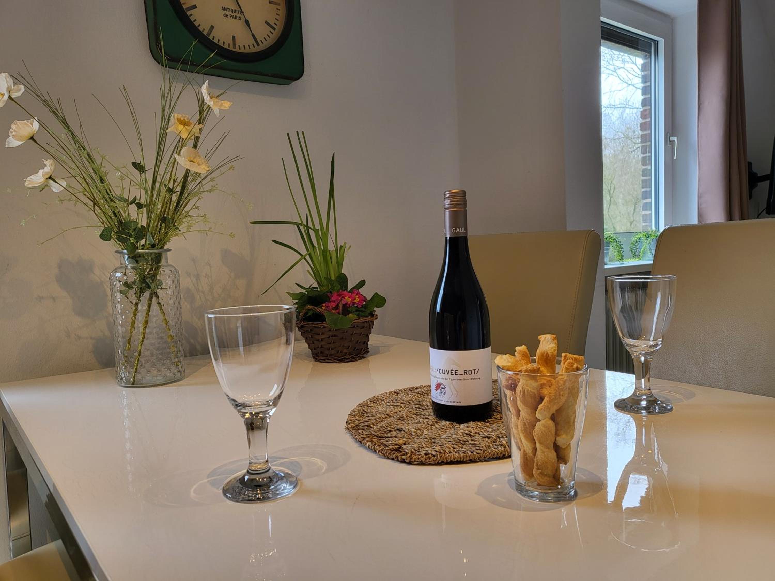Ferienwohnung Tiedenhub en Böhl — dining