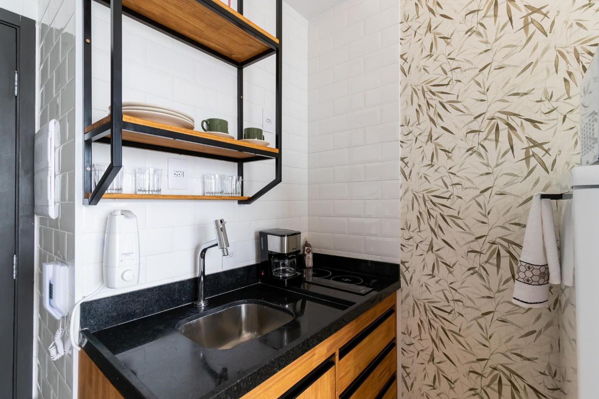 Studios Novíssimos com Piscina no Rooftop e vista para o Allianz Parque