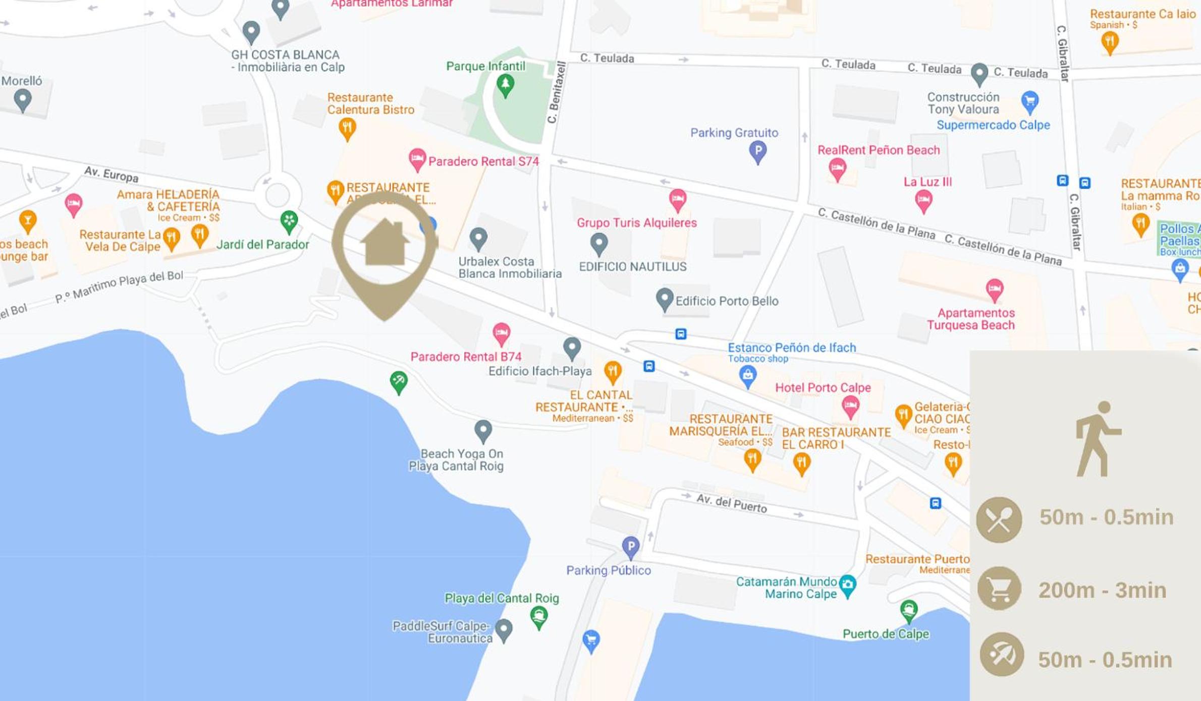 Apartamento Paradero de Ifach - Costa CarpeDiem