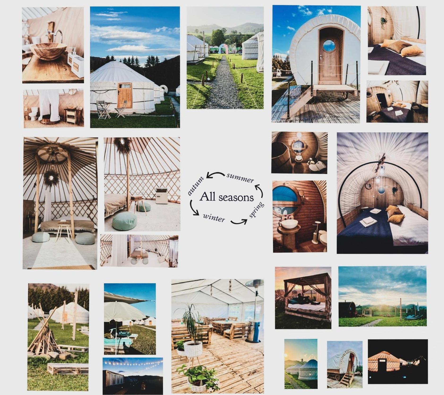 Glamping Iurte Mongole Spiritul Zimbrului