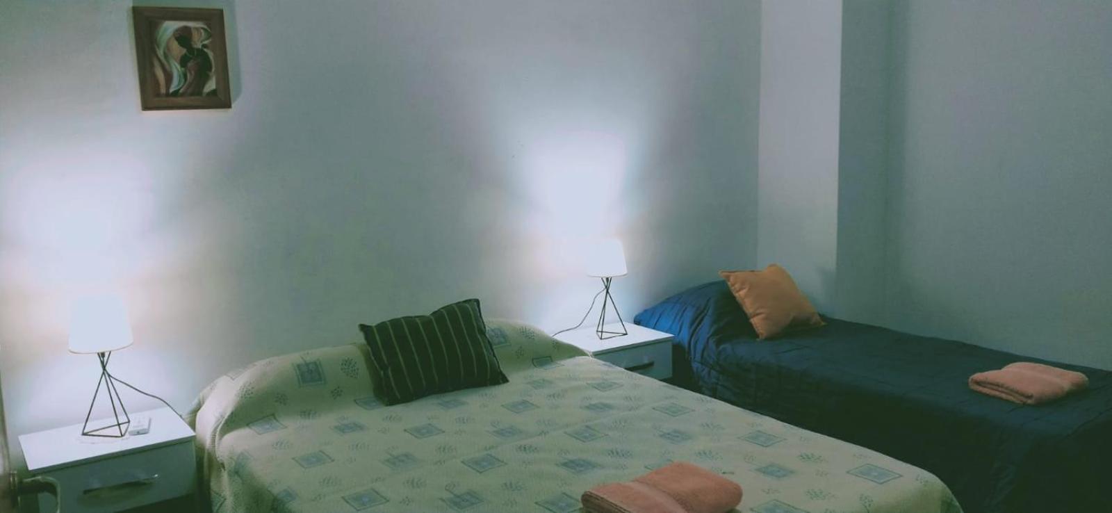 departamento centrico de un dormitorio para tres personas
