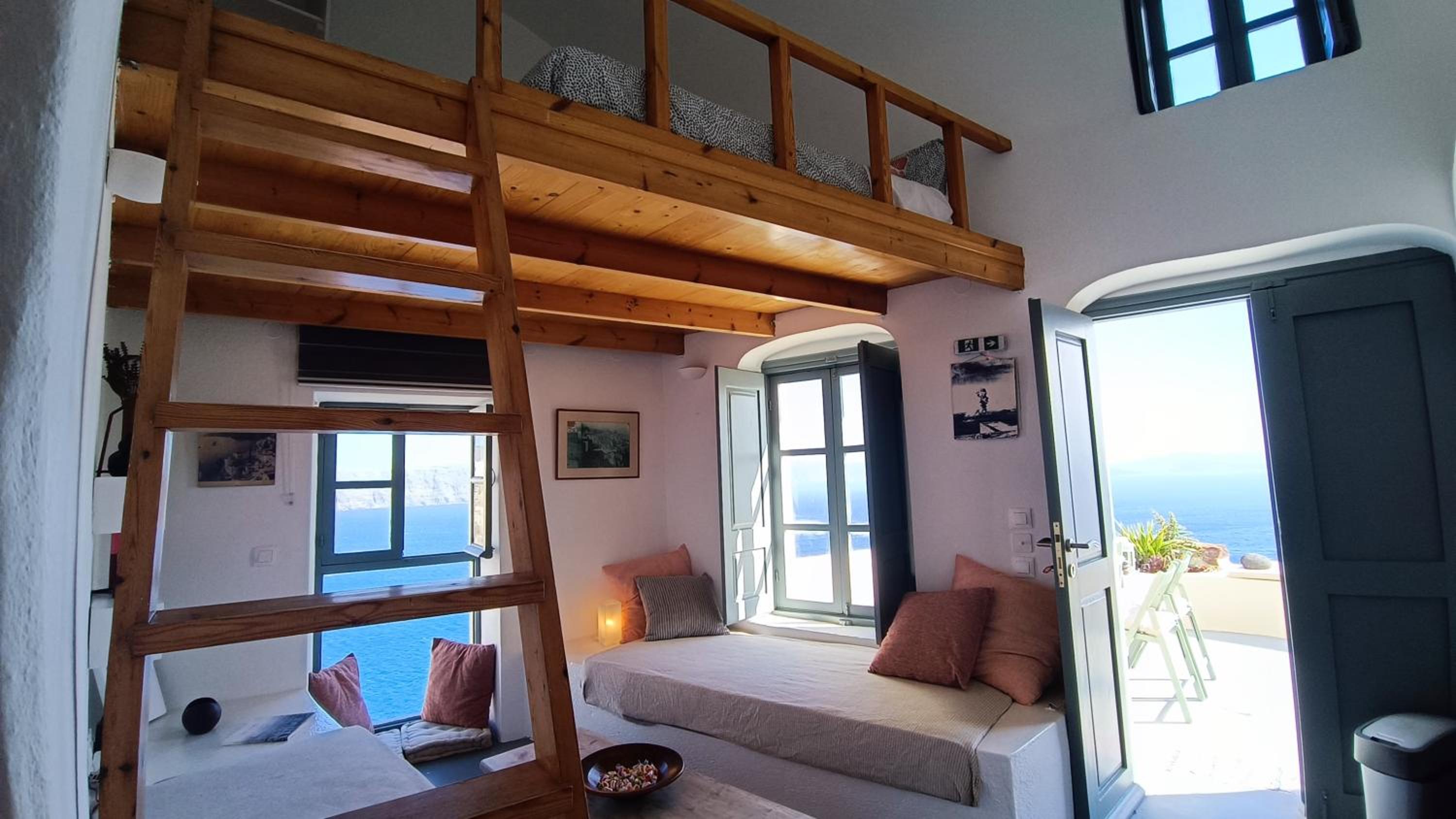 Elias Cave House 270o Caldera View Oia view 5