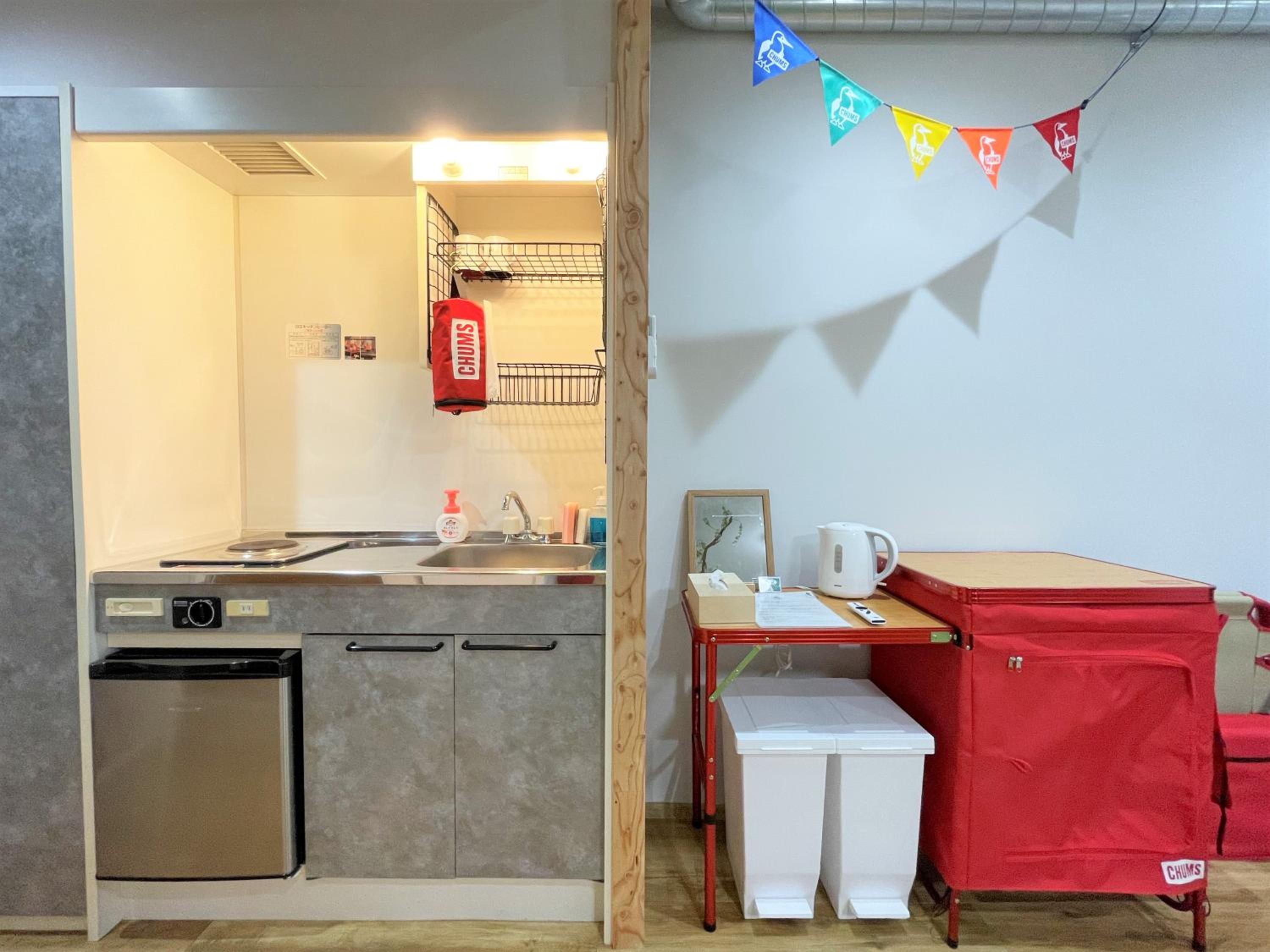 365BASE outdoor hostel