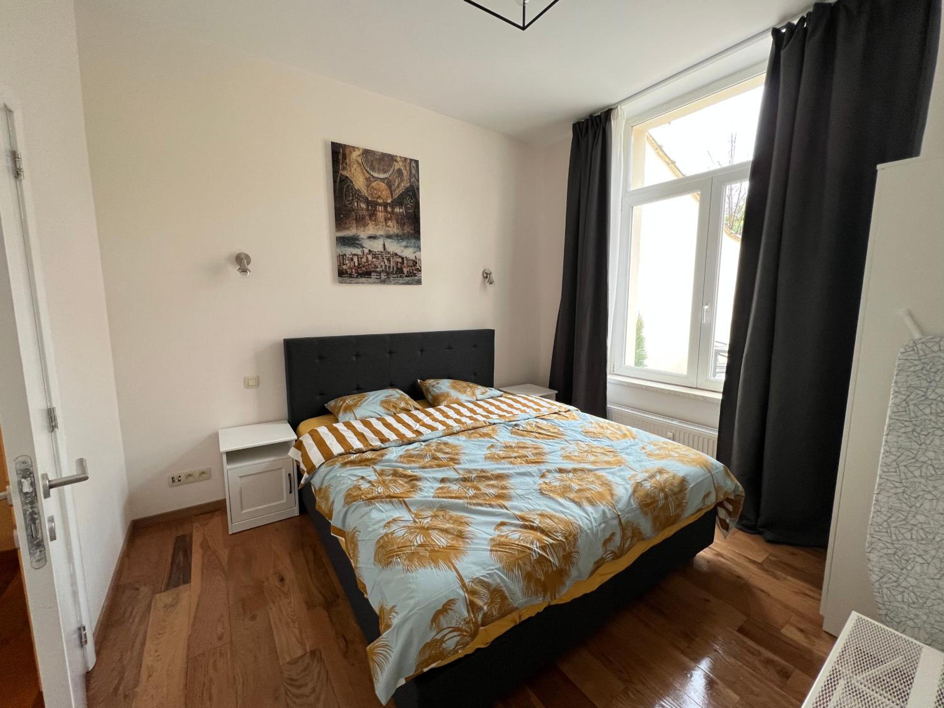 Design europarlament apartment with private terrace