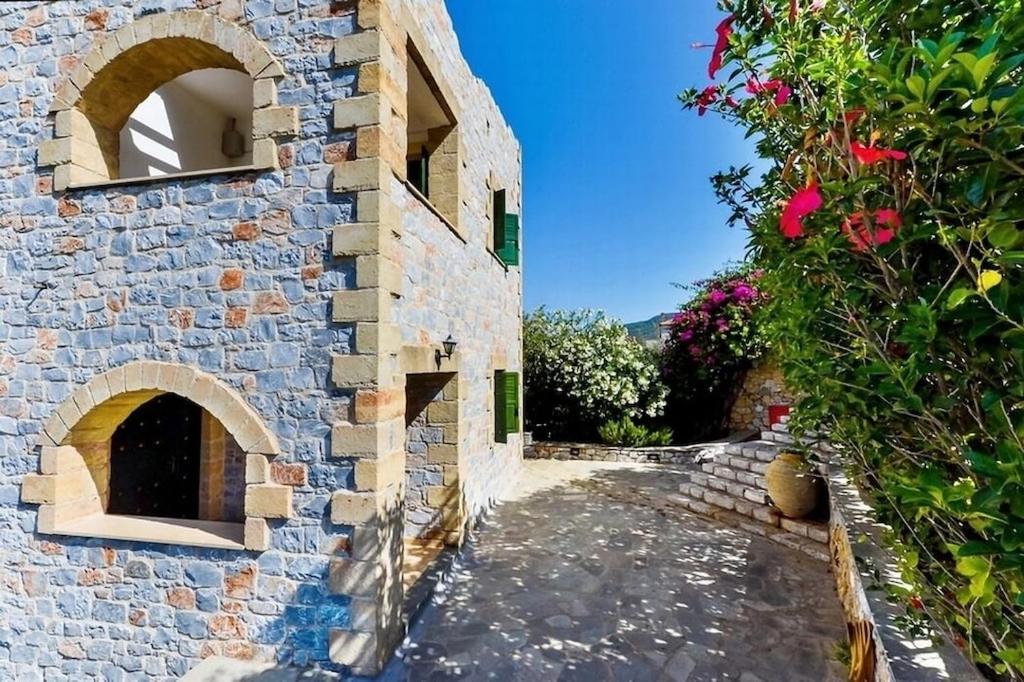 SOFIA, Luxury Stone Villa in Stoupa with Private Pool, BBQ and Amazing Sea View view 4