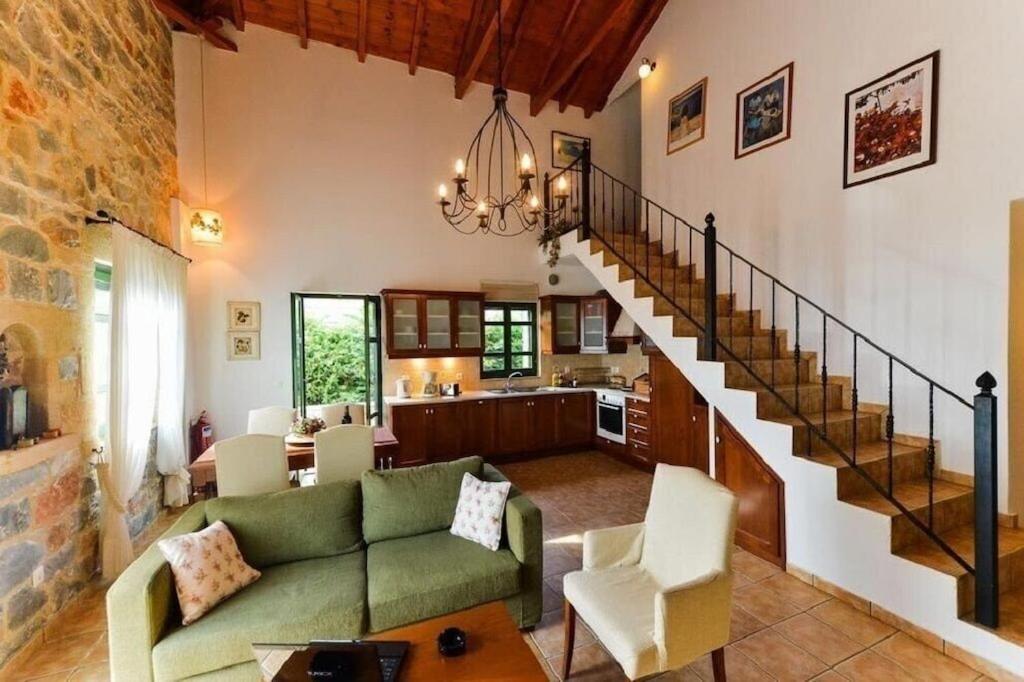 SOFIA, Luxury Stone Villa in Stoupa with Private Pool, BBQ and Amazing Sea View view 5