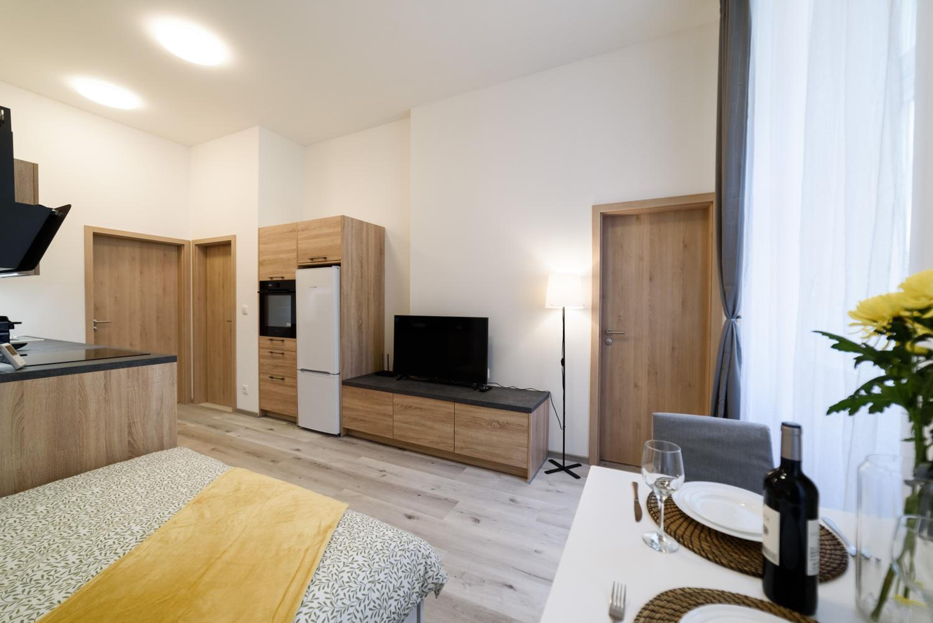 New apartments near Dancing house