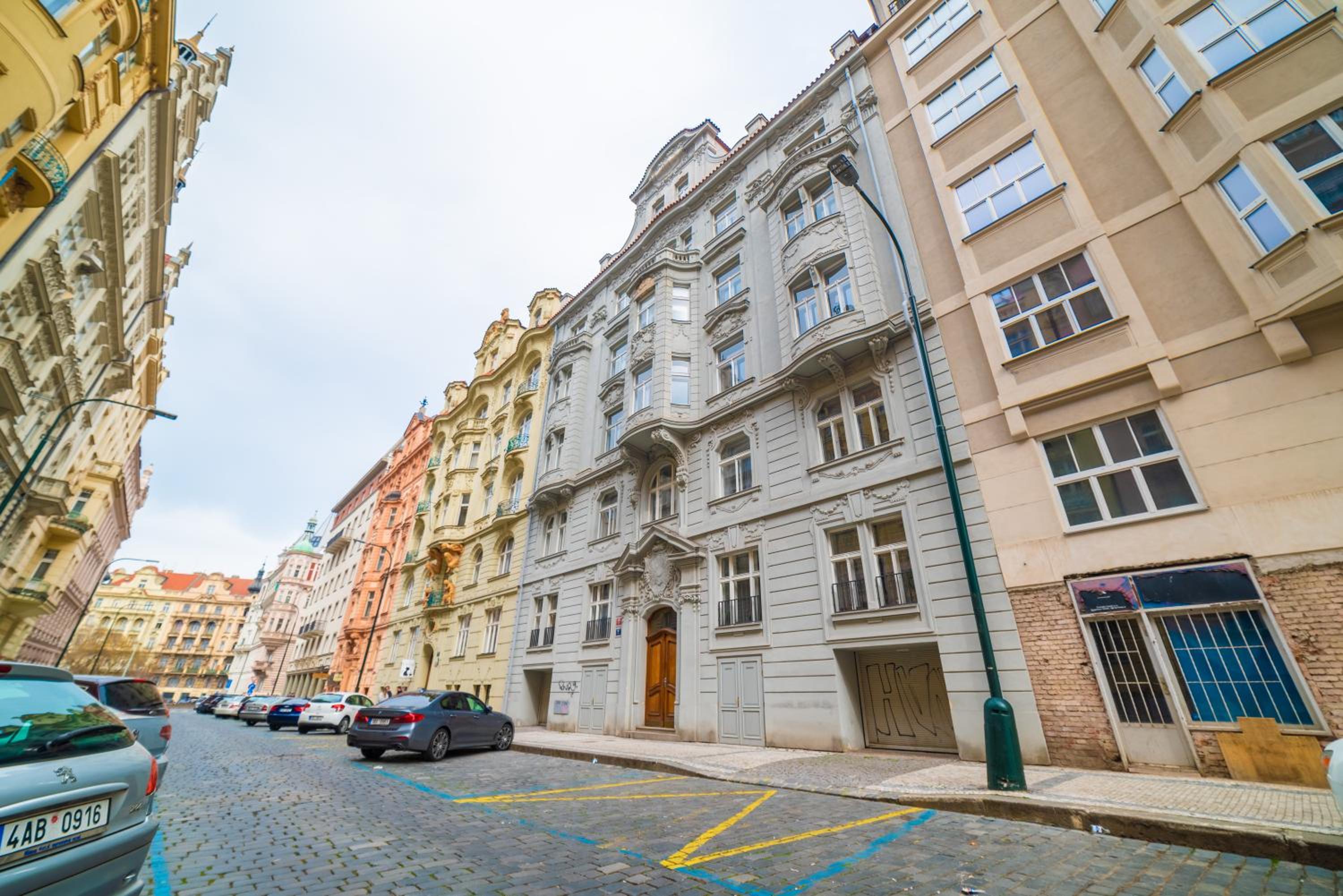 New apartments near Dancing house