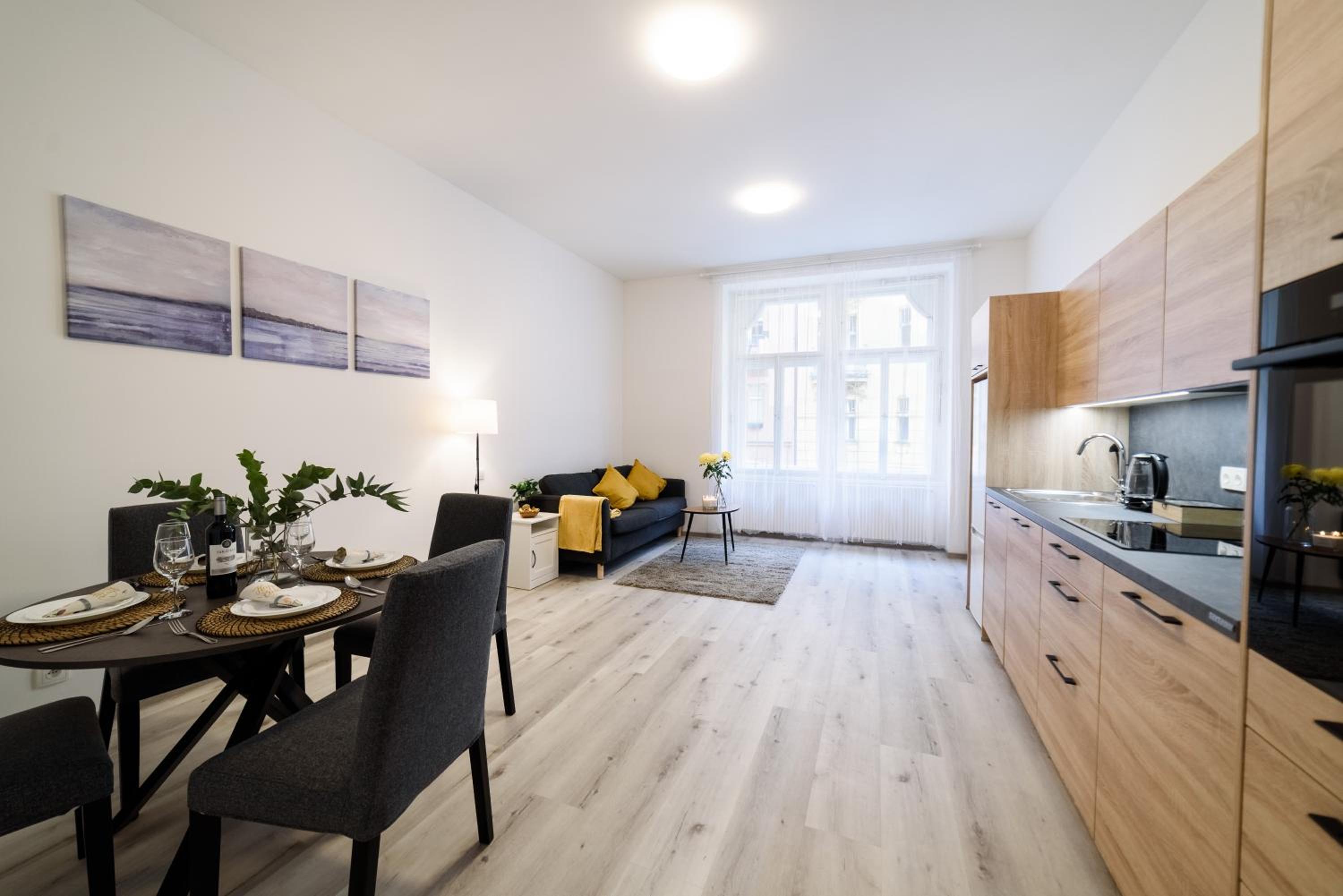 New apartments near Dancing house