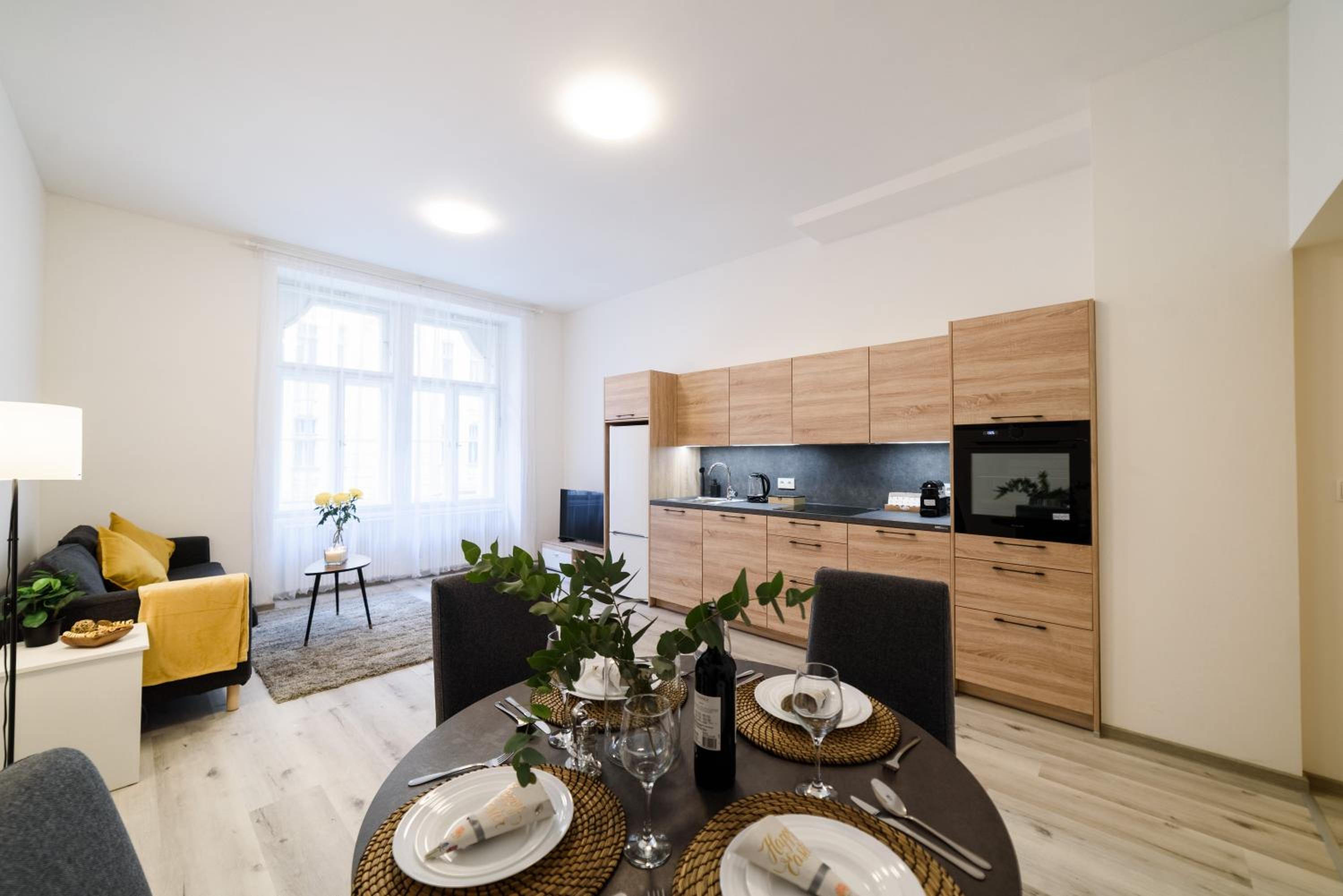 New apartments near Dancing house