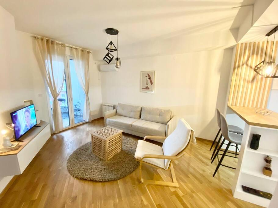 Bright Scandi Apartment view 2