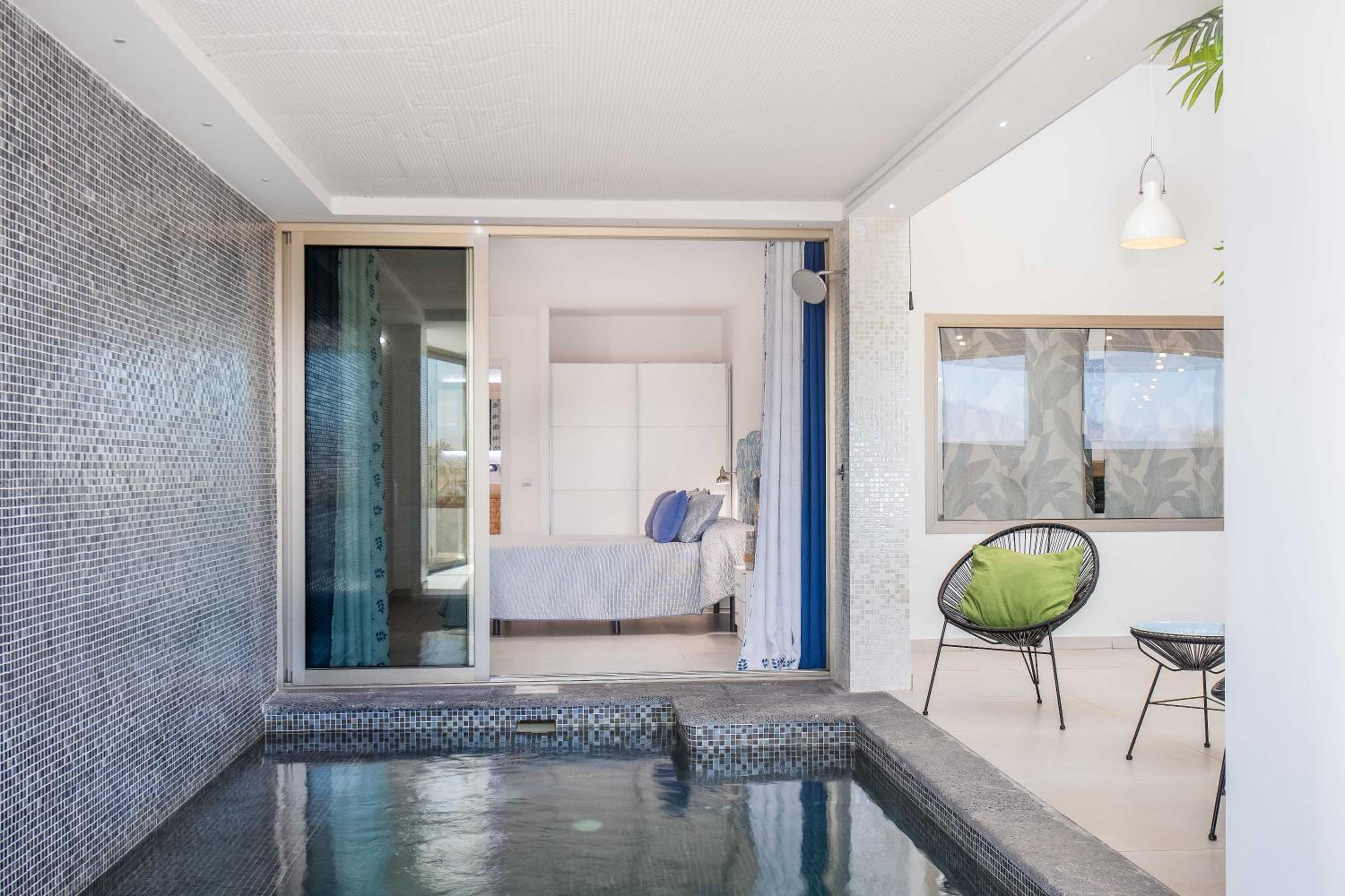 Villa Selene heated Indoor Pool view 5