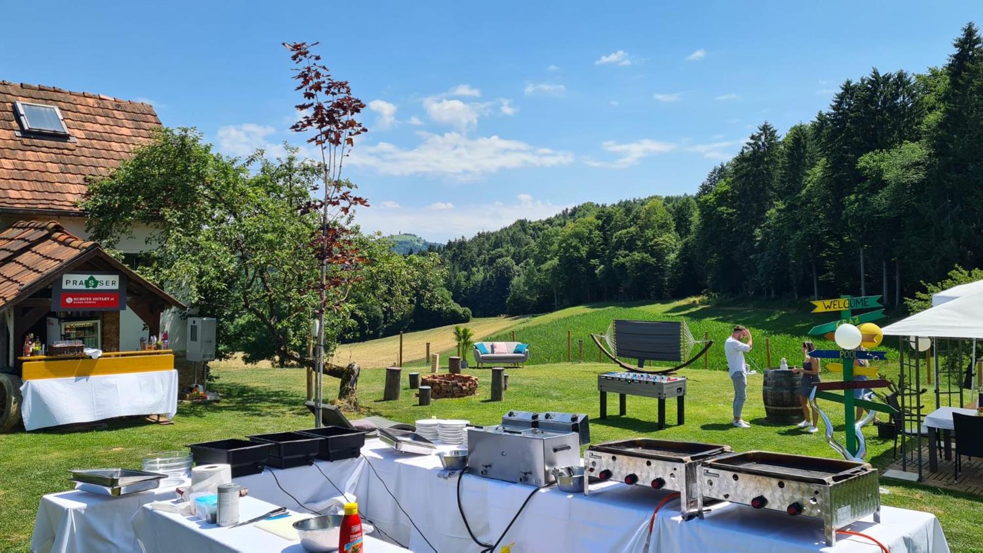 HOF-AREAL Südsteiermark Dein Ort für Poltergruppen & Hochzeiten