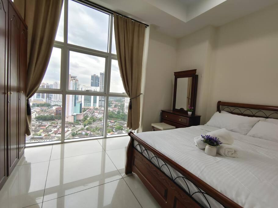 KSL City Mall 3BR@7-8pax Private Lift & City view+WIFI
