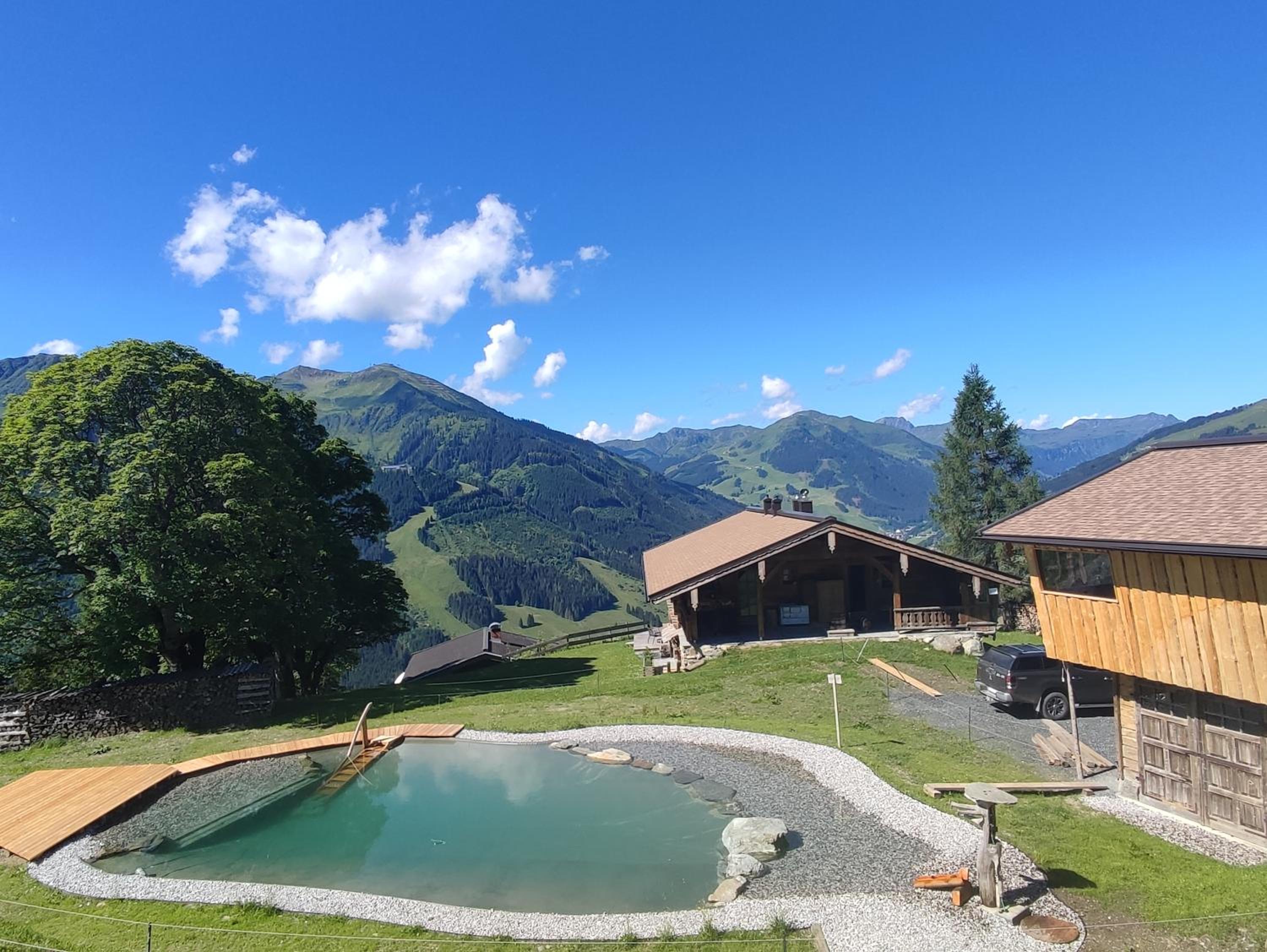 Sinnlehen Alm view 2