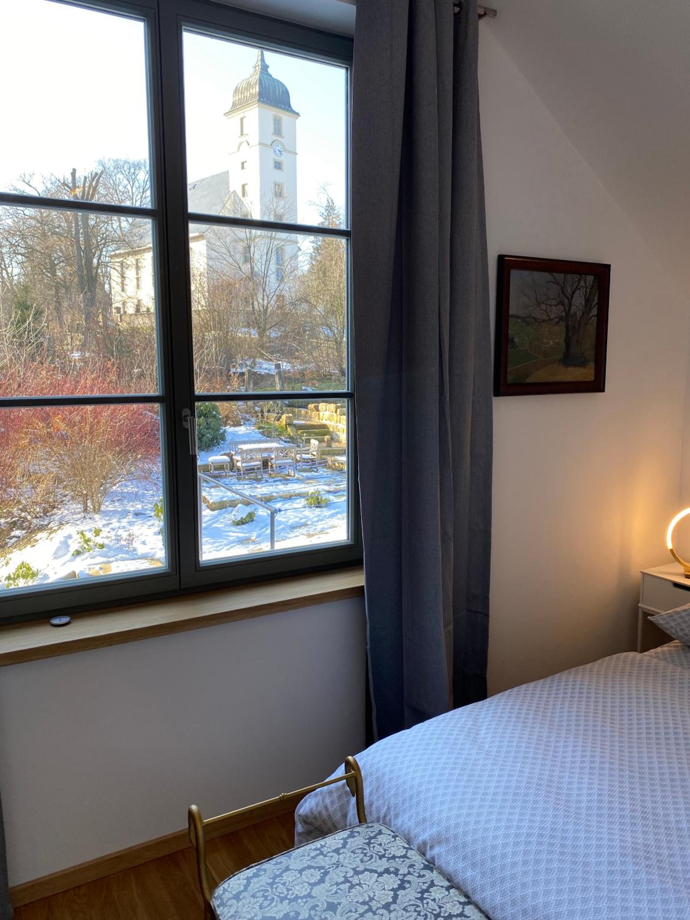 Haus Charlotte - Kurort Gohrisch - Terrasse - Gartensauna - Parkplatz