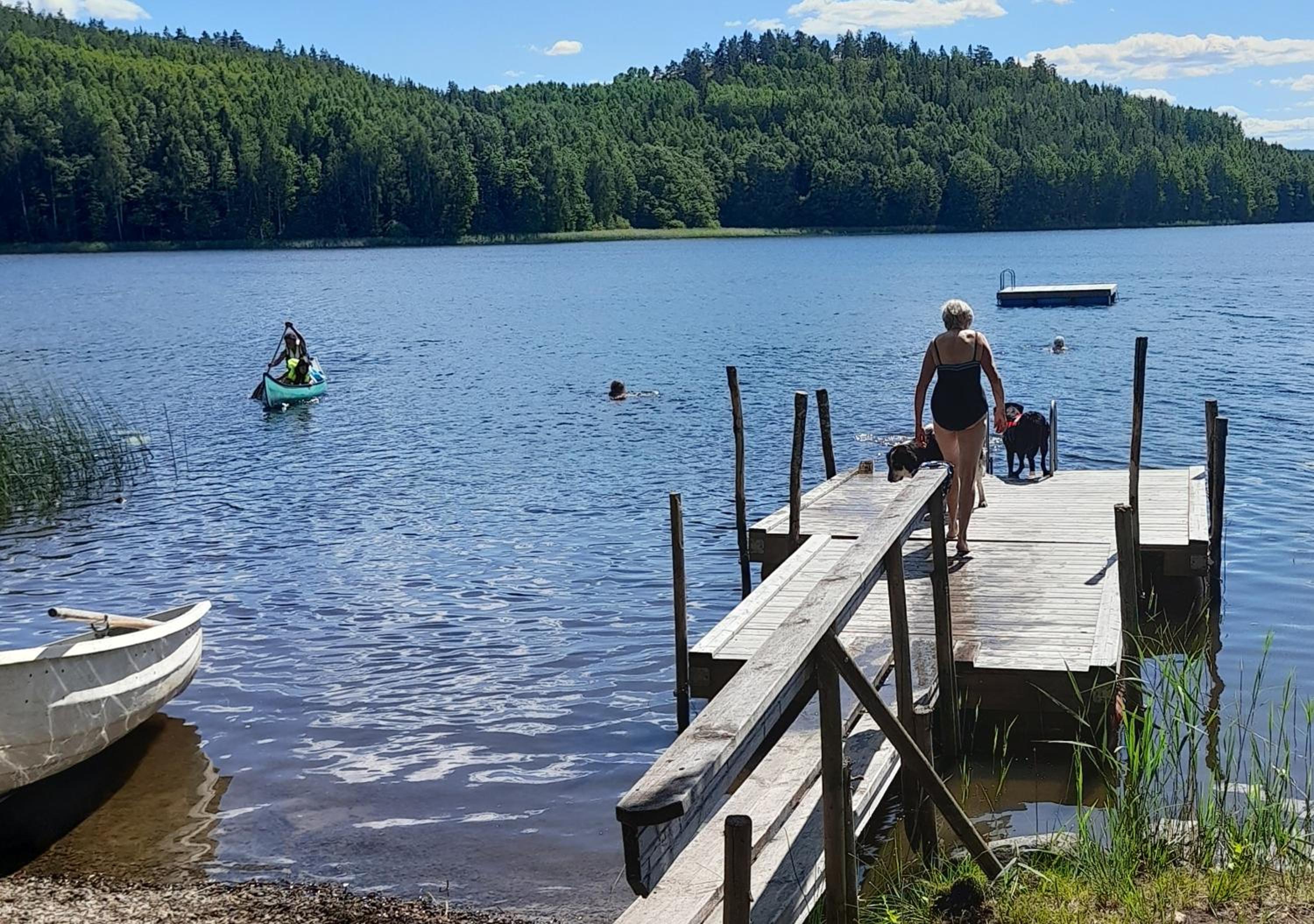 Traditional Swedish Torp Lake Access & Free Boat