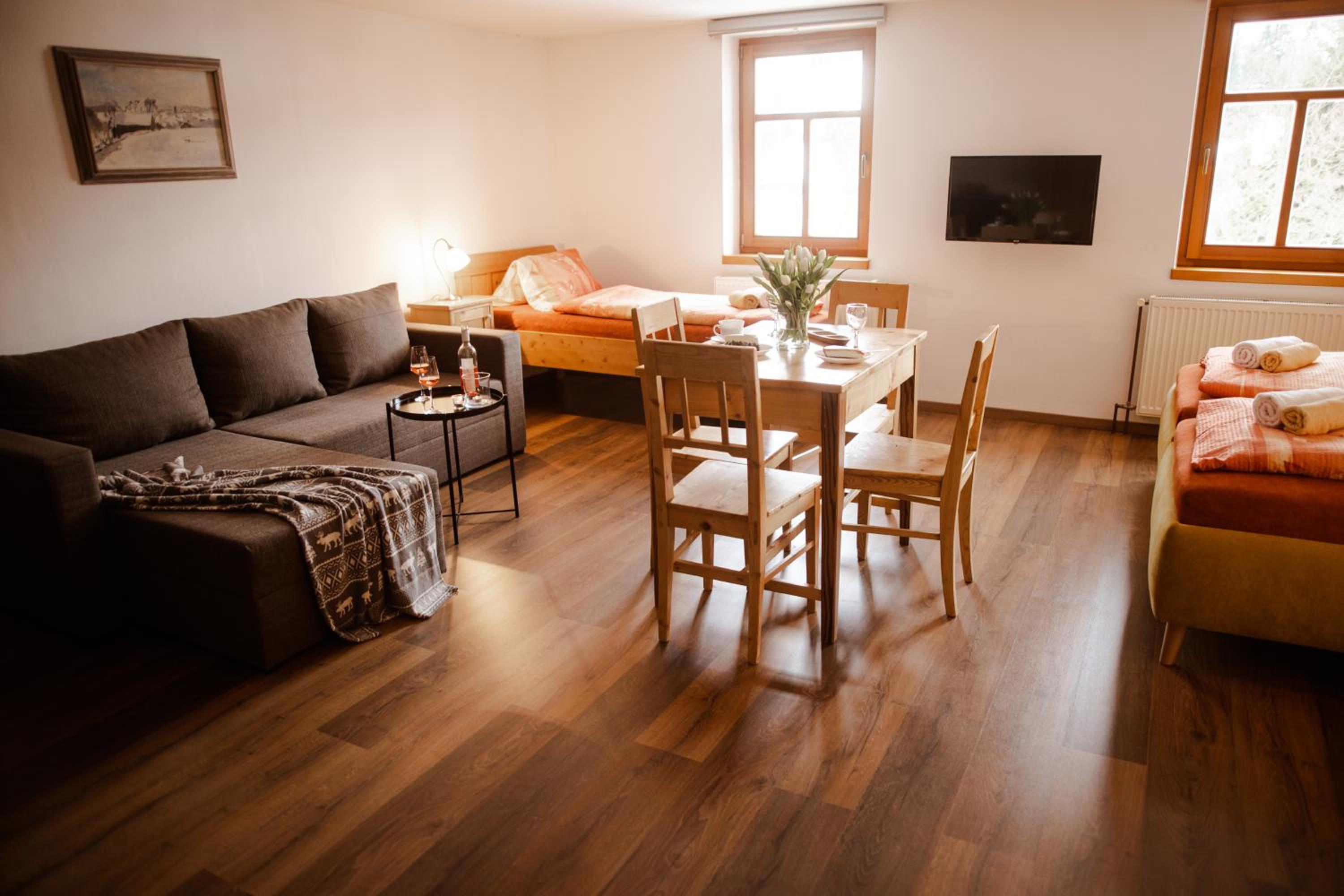 Apartmány Bedřichov pod kostelem