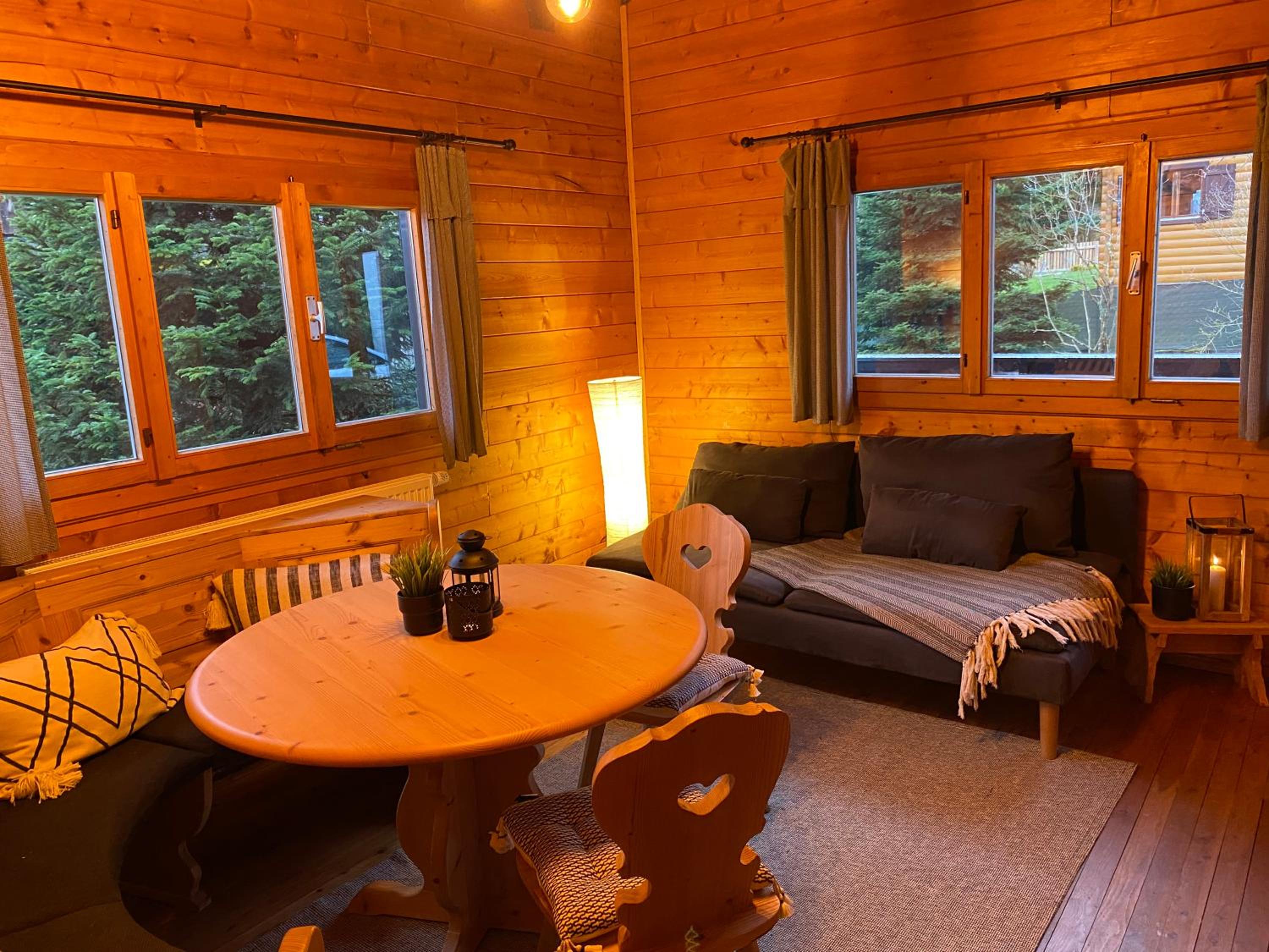 Ferienhaus-Blockhütte im Fichtelgebirge - Nagler See 2 km