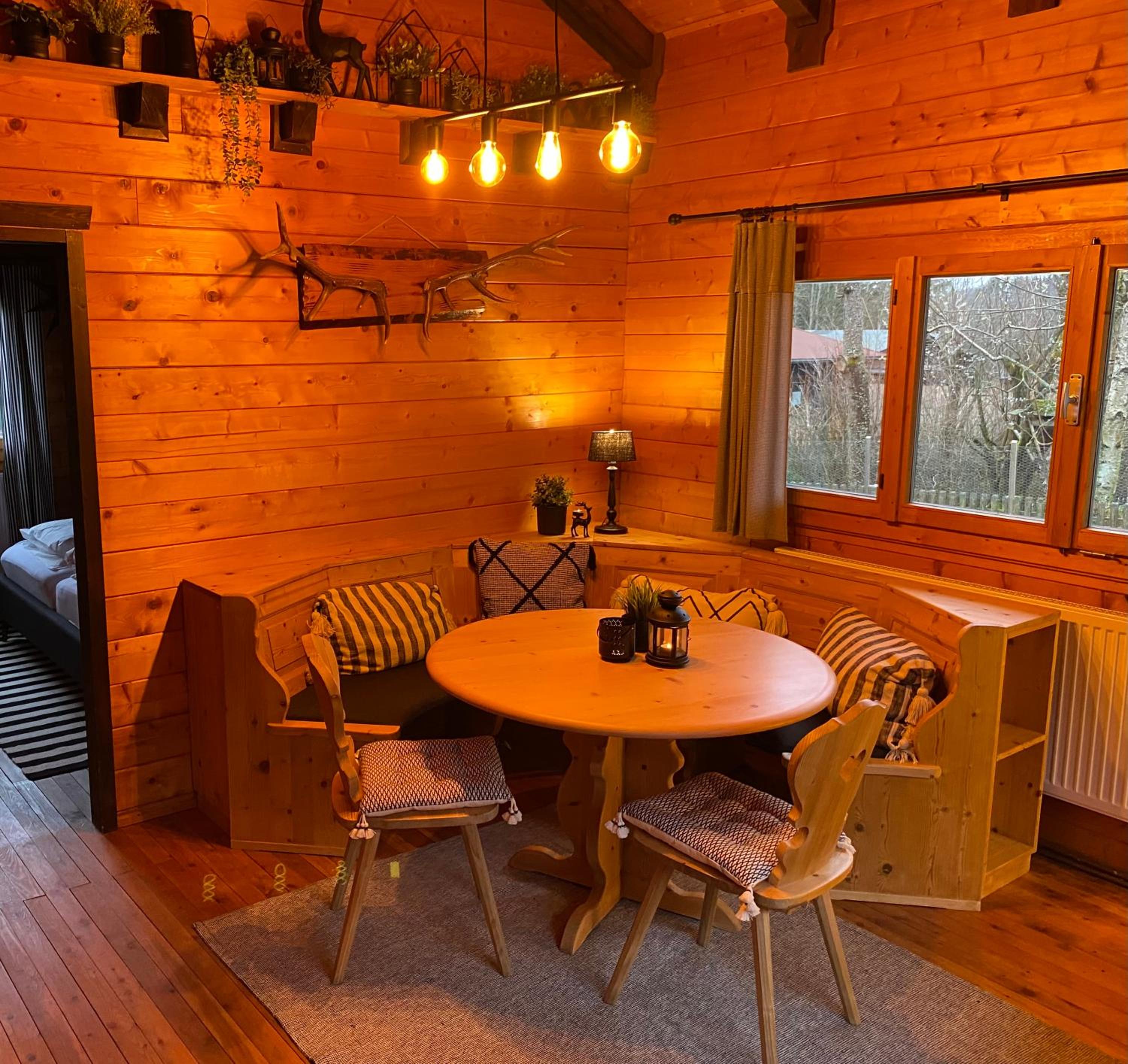 Ferienhaus-Blockhütte im Fichtelgebirge - Nagler See 2 km