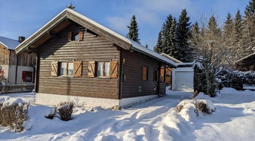 Ferienhaus-Blockhütte im Fichtelgebirge - Nagler See 2 km
