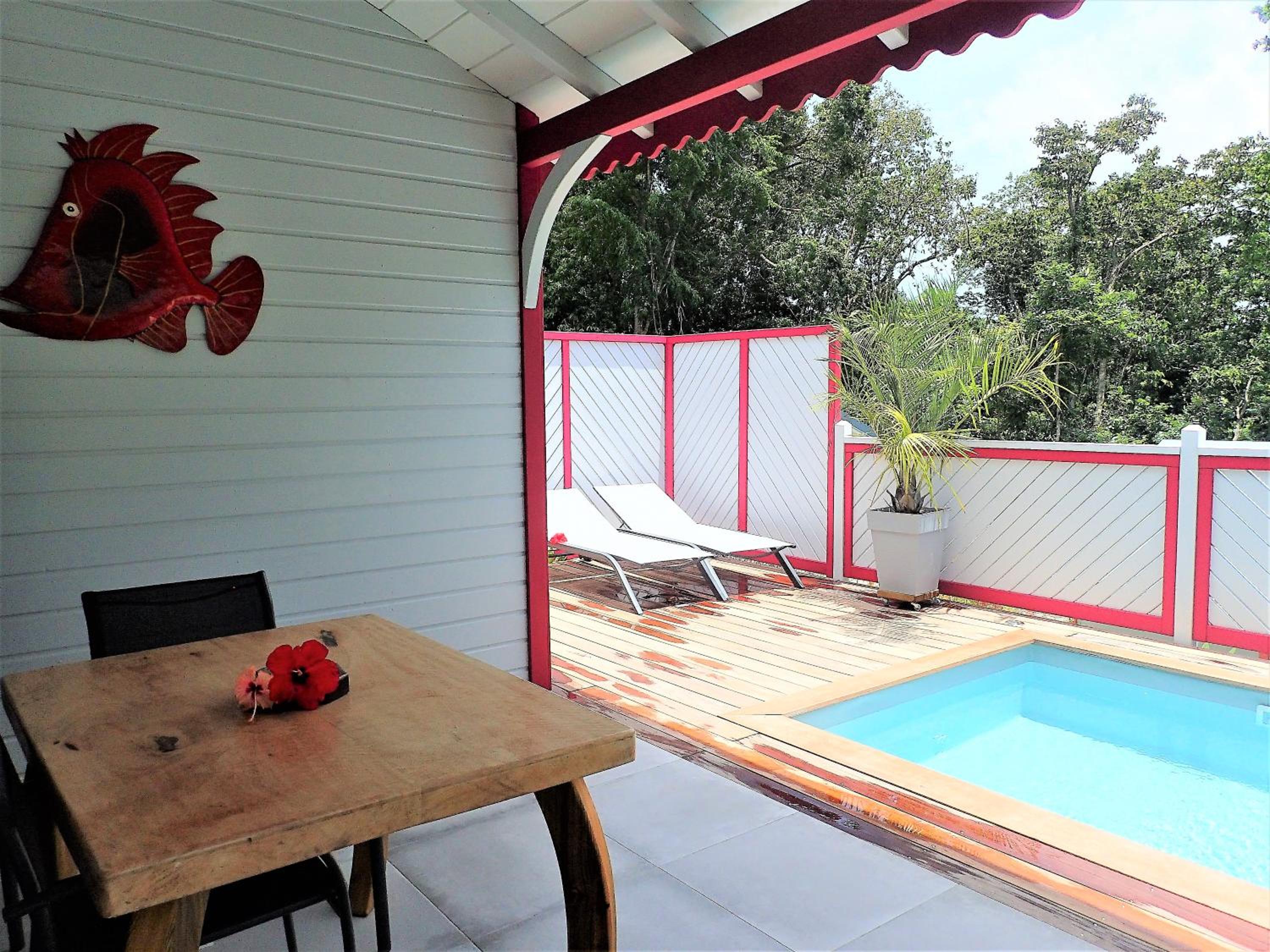 Caraïbes Cottage Grenat piscine privée 900m de Grande anse view 4