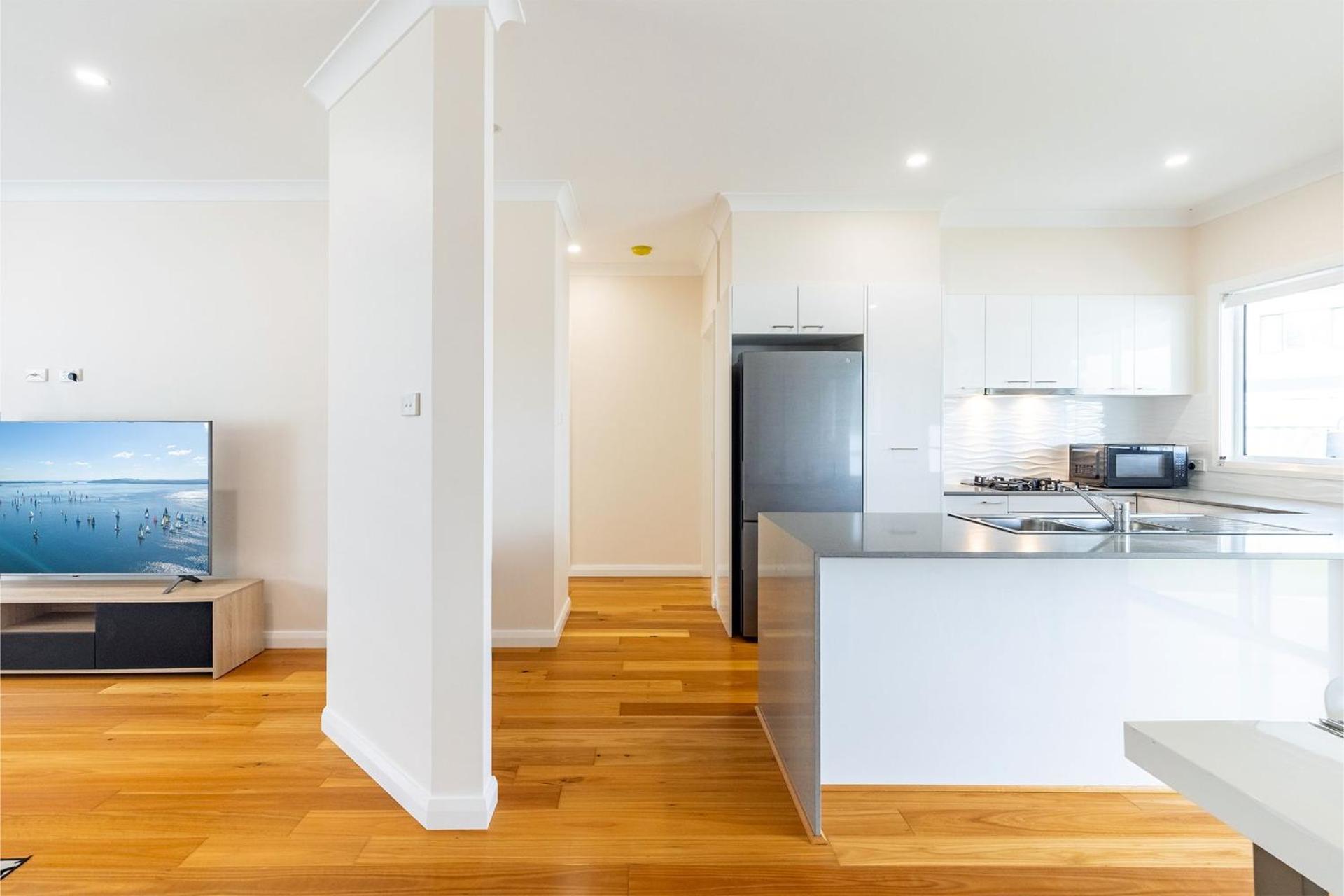 The Inlet 16 Inlet Cl linen air con WiFi and ground level