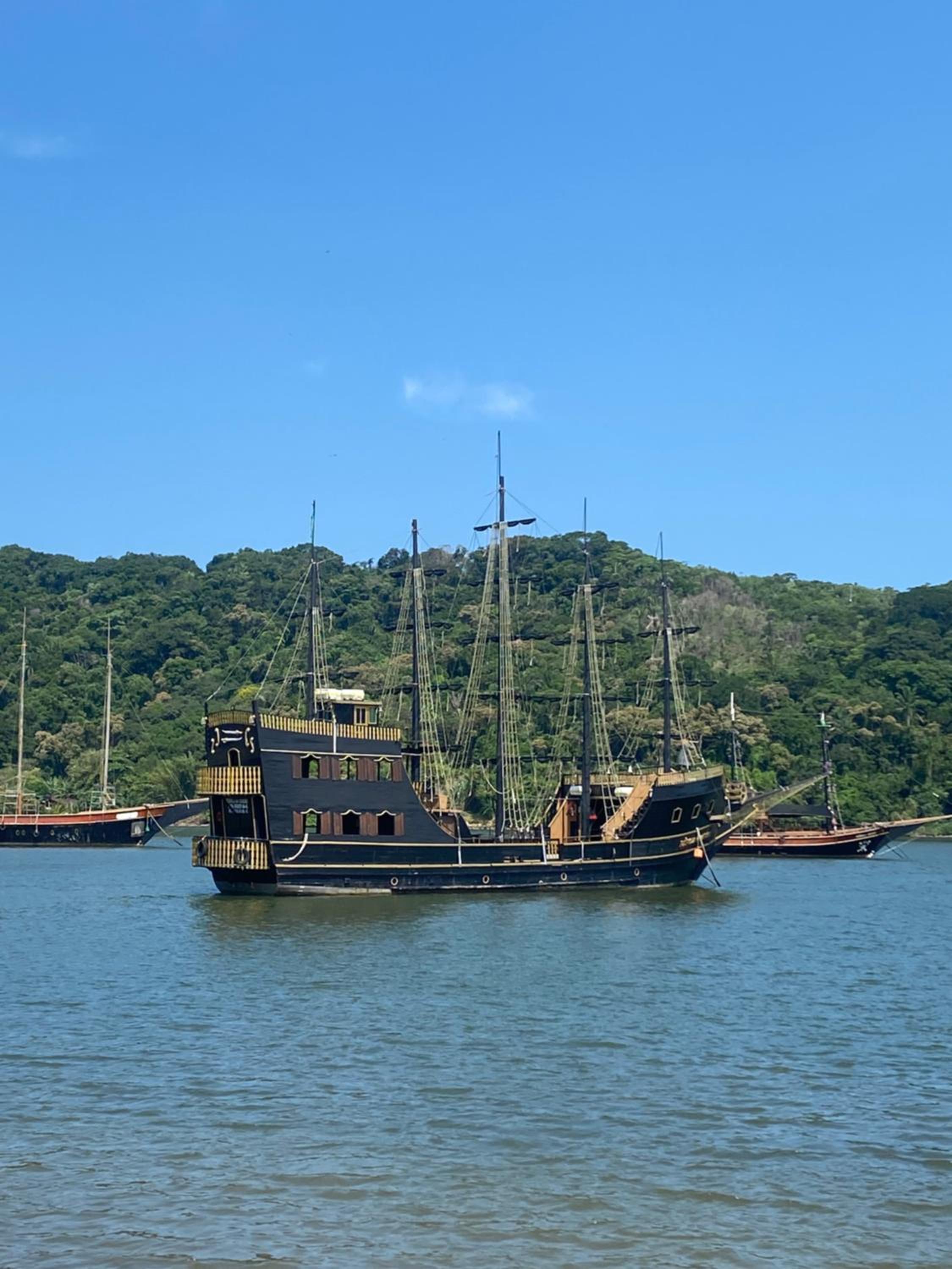Bertioga de frente pro mar