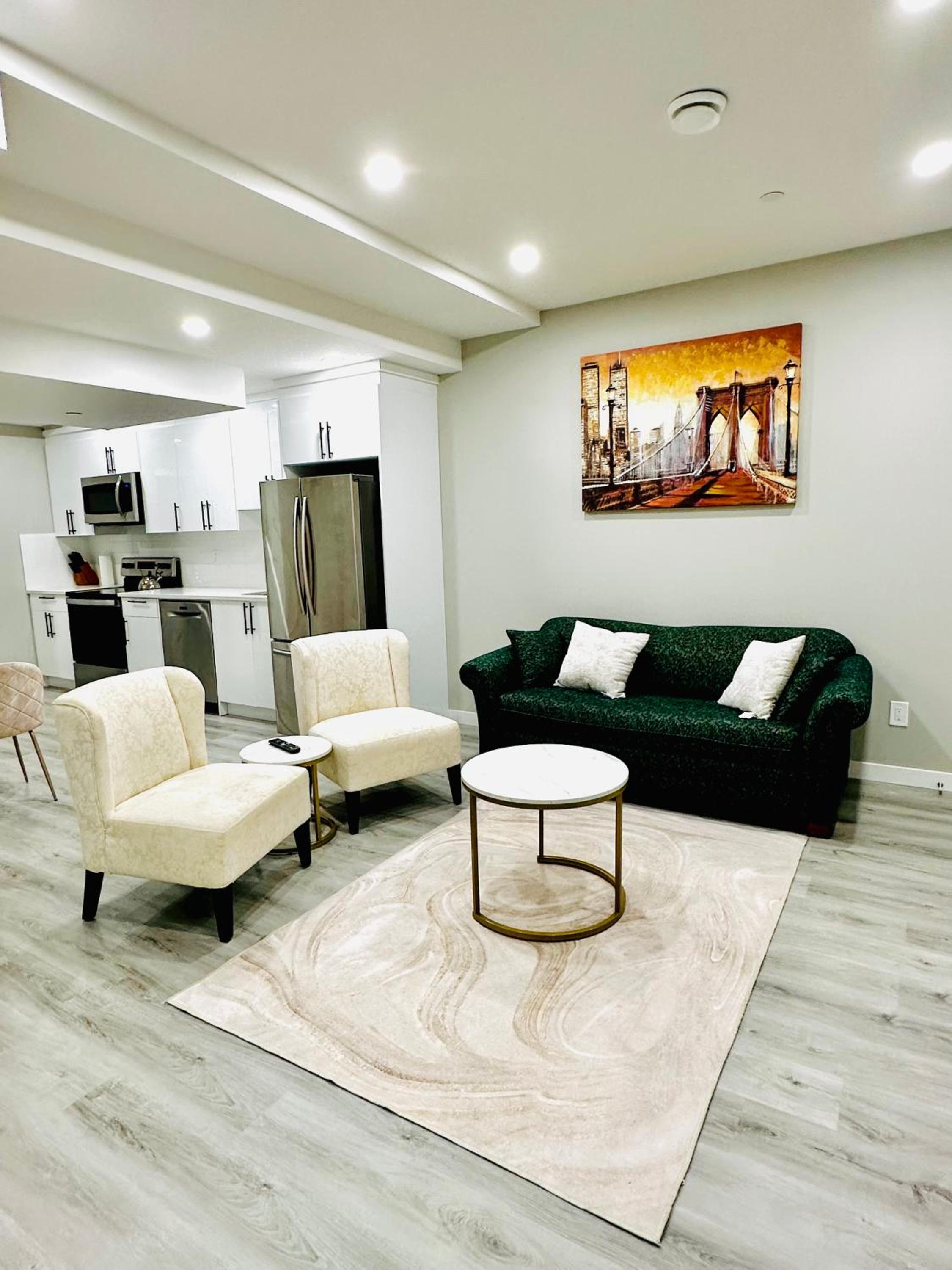 2 Bedroom, 3 bed Legal Suite