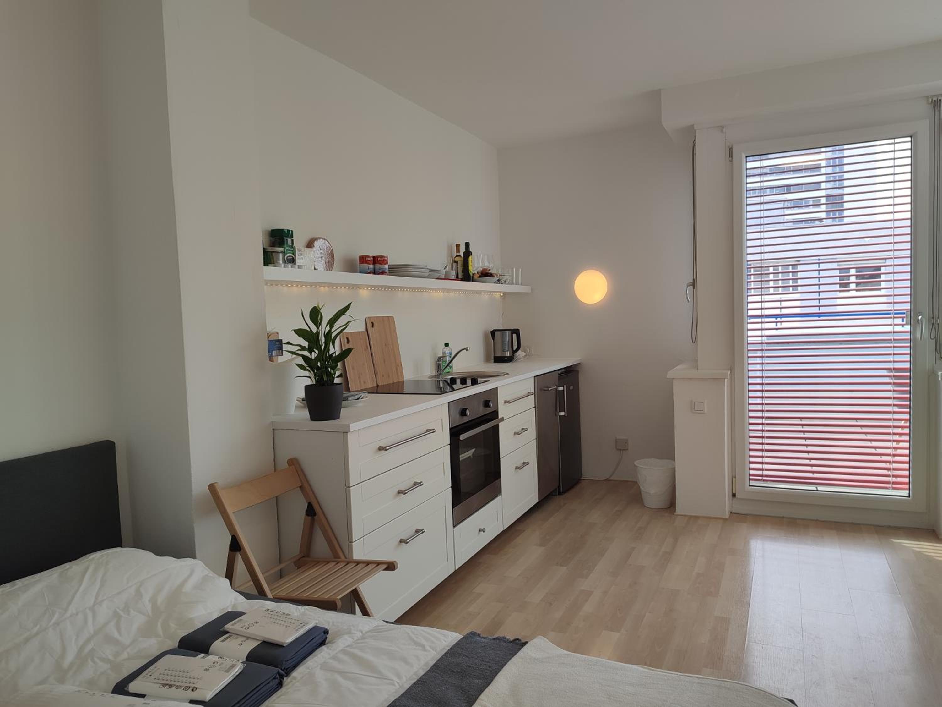 Studio mit Terrasse in zentraler Lage