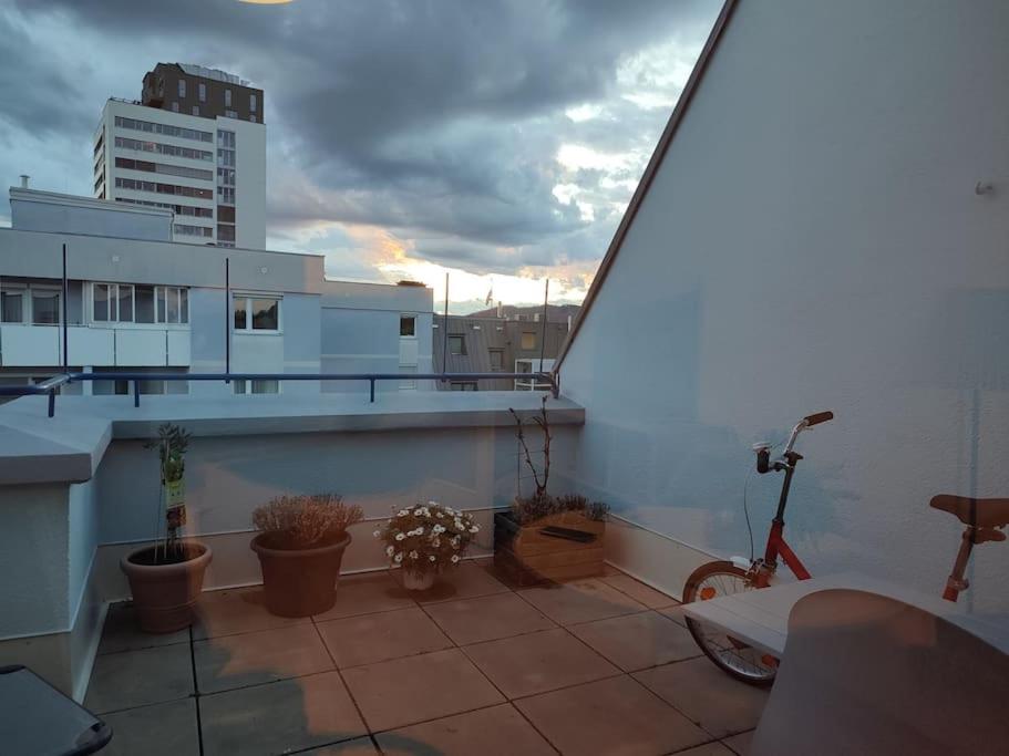 Studio mit Terrasse in zentraler Lage