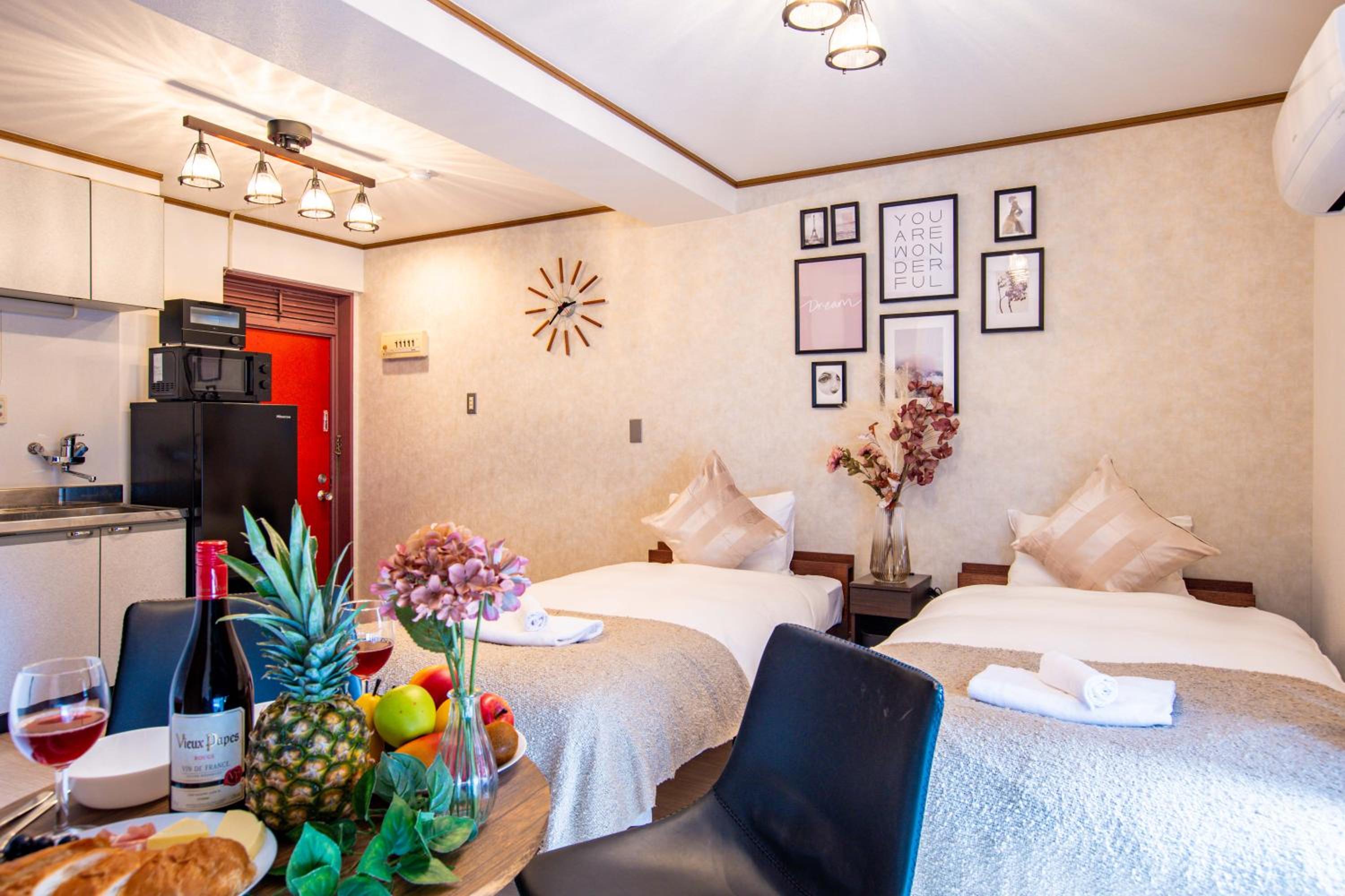 hotel room