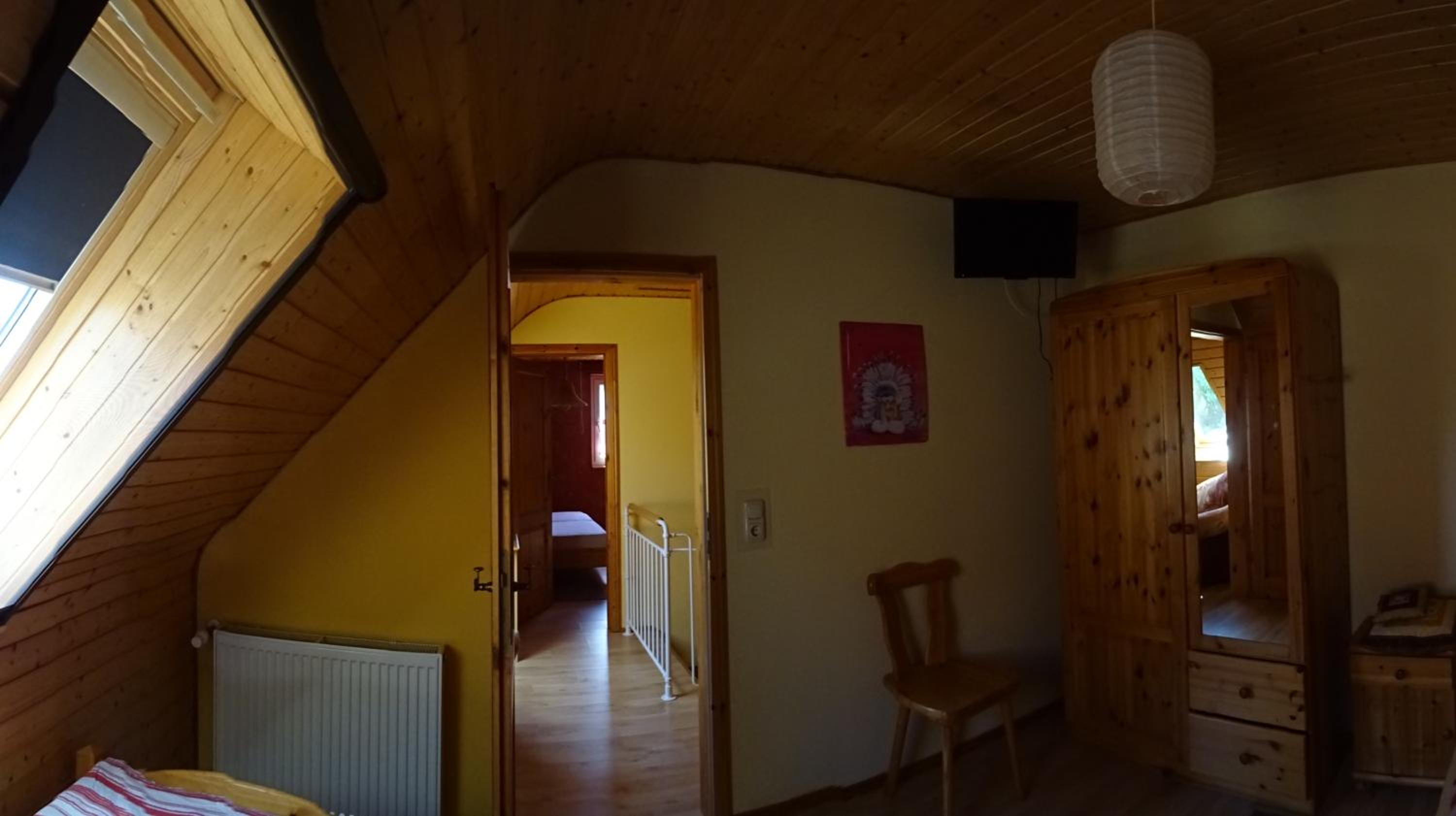 Ferienhaus Eulenhaus im urigen Garten
